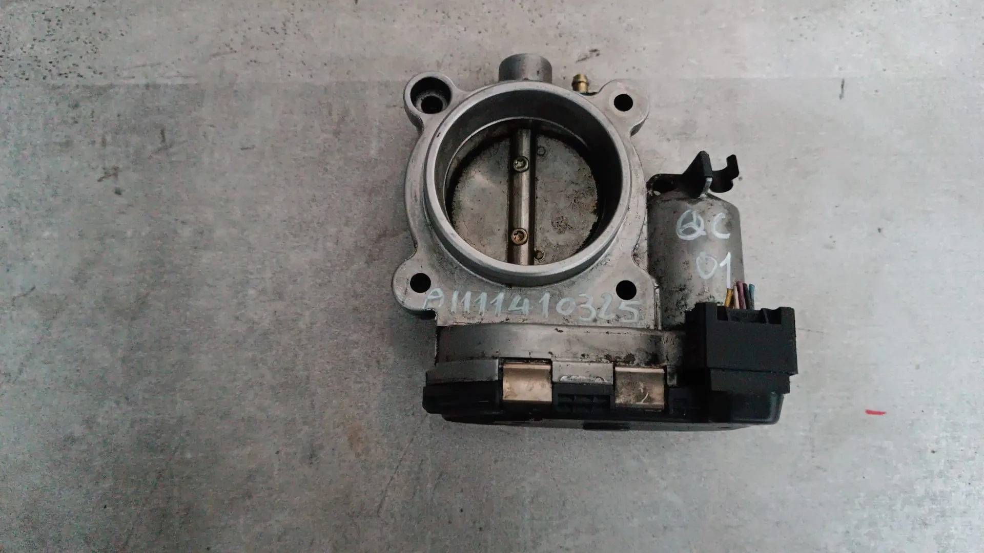 Corpo farfallato Mercedes Classe C 1.8 B del 2001 CODICE RICAMBIO : A1111410325