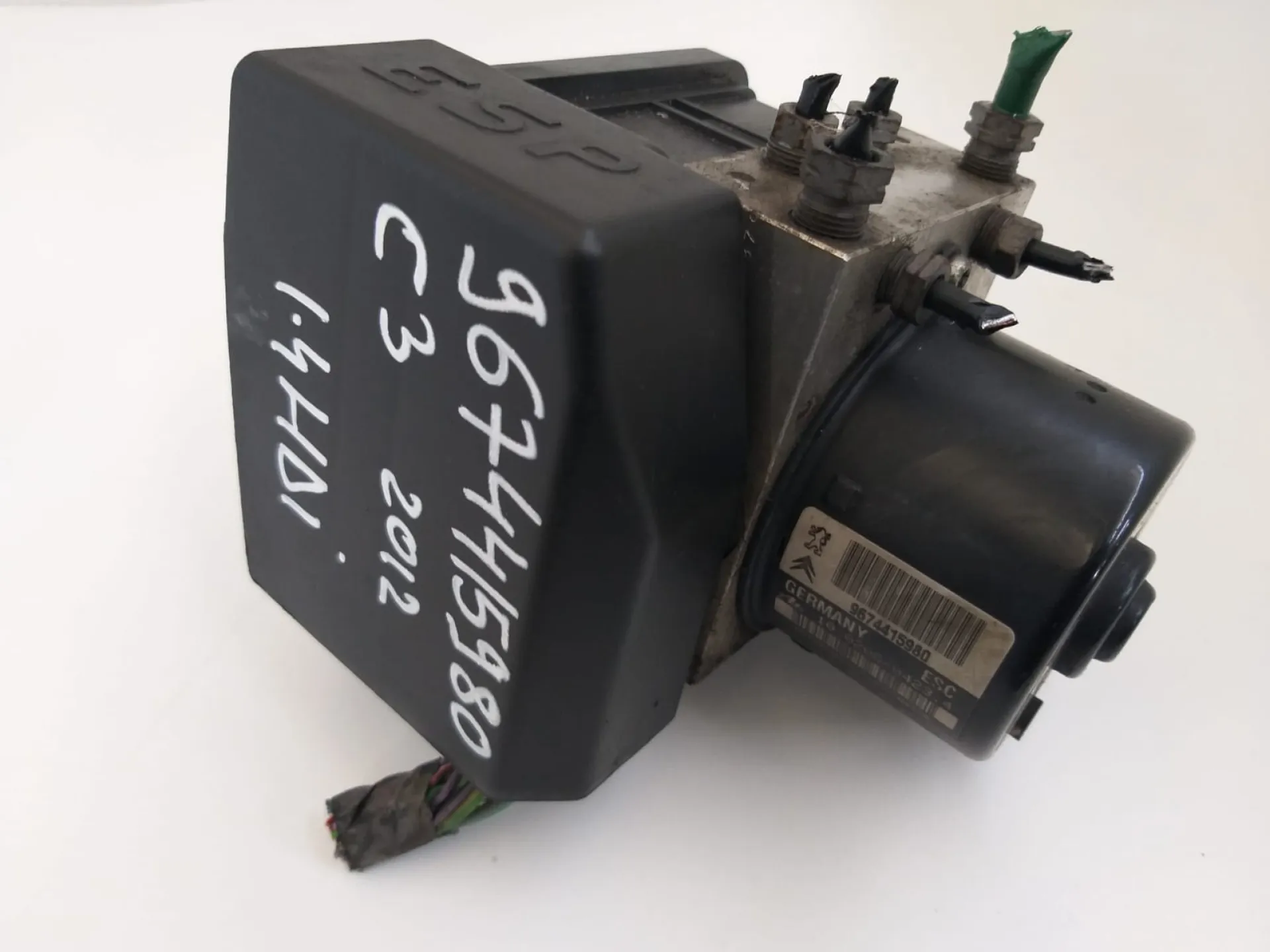 ABS Citroen C3 del 2012 CODICE RICAMBIO : 9674415980