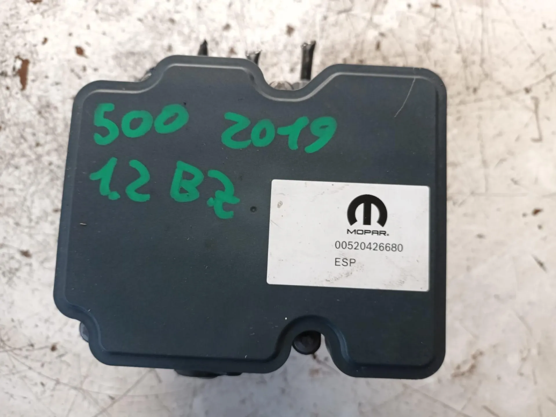 ABS con codice 0265255440 da FIAT 500 Serie (15>) 1200 Benzina con codice motore 169A4000/169A4000 (2019)