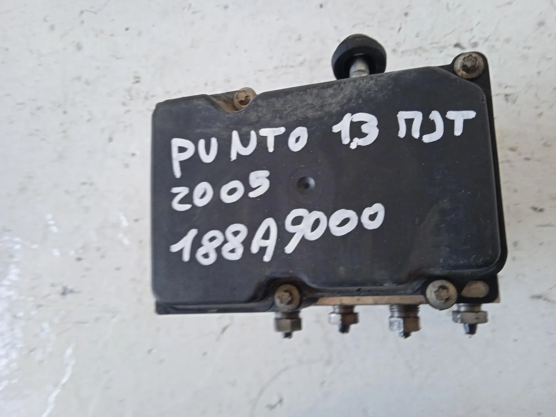 ABS con codice 0265800315 da FIAT Punto Berlina 3P 3Â° Serie 1300 Diesel con codice motore 188A9000 (2005)