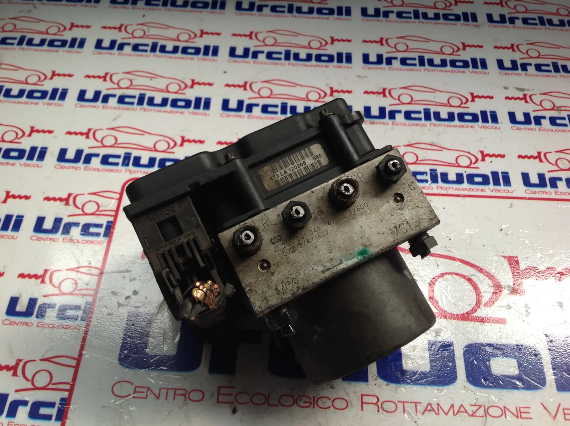 ABS con codice 0265231341 da NISSAN Micra 4Â° Serie Diesel (2005)