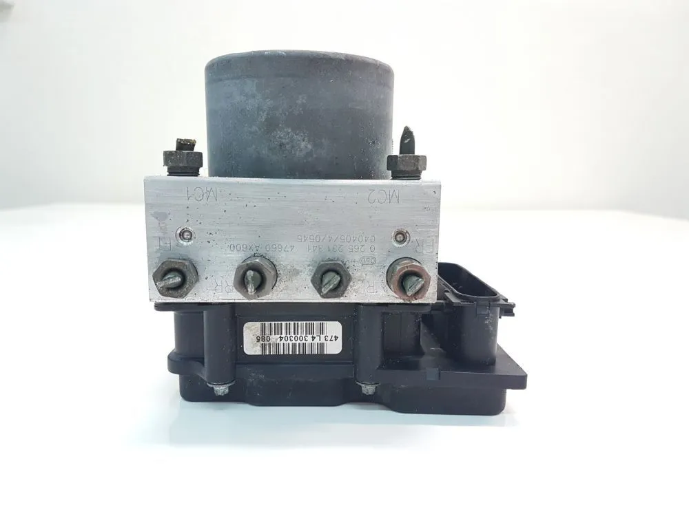 ABS con codice 47660AX600 / 0265231341 da NISSAN Micra 4° Serie 1500 Diesel 48 (2005)