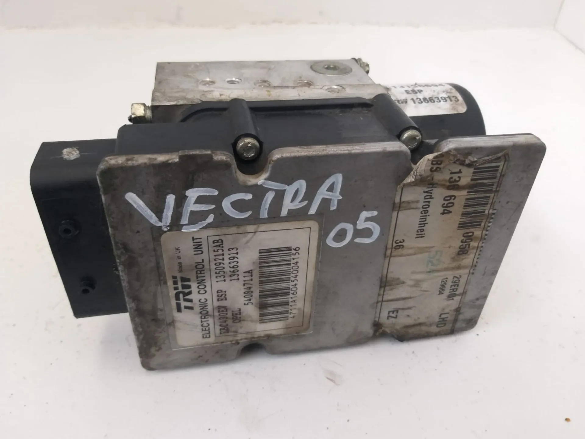 ABS Opel Vectra del 2004 1.9 Diesel CODICE RICAMBIO : 13509215AB
