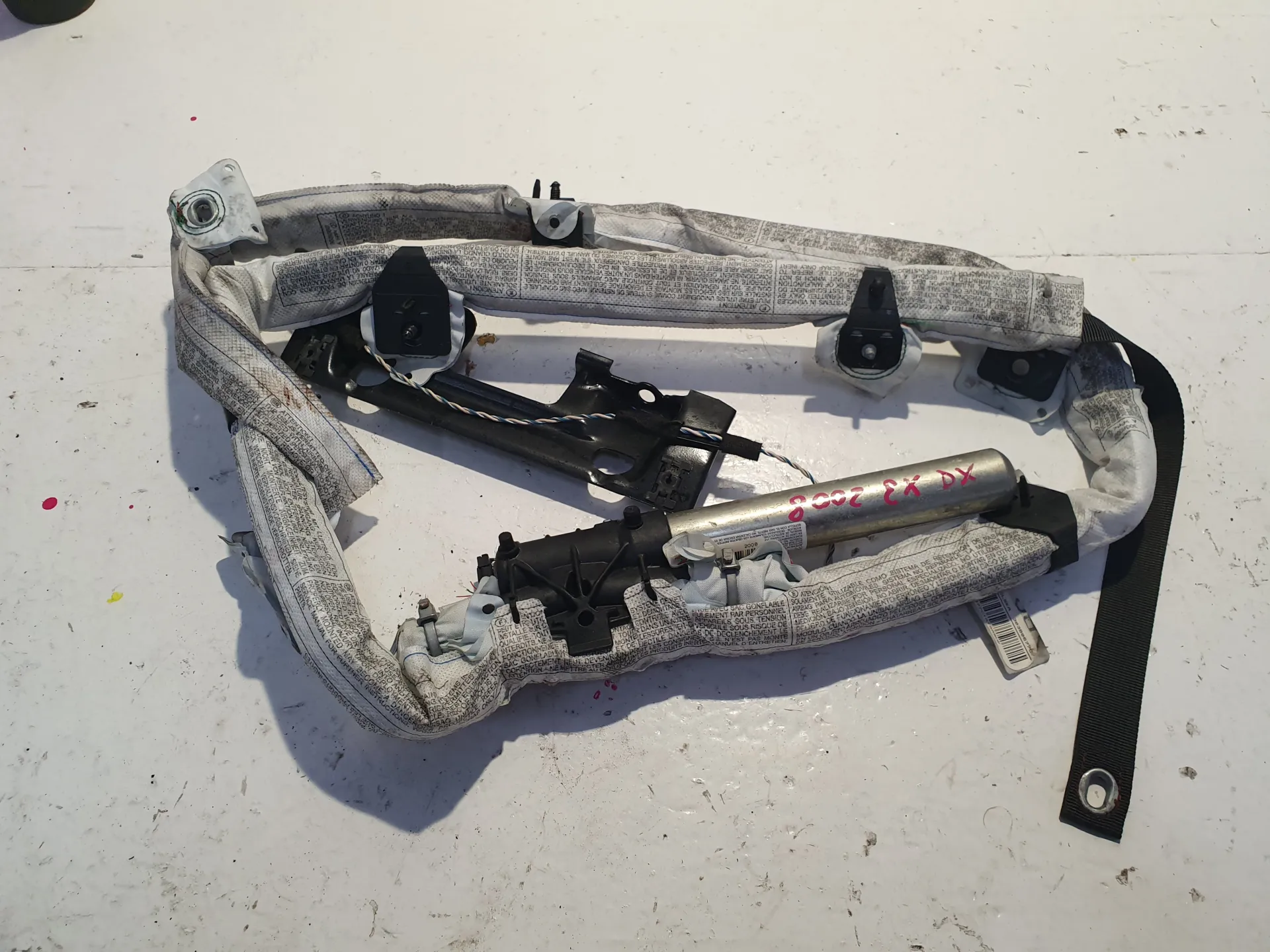 AIRBAG A TENDINA LATERALE PASSEGGERO con codice 30380677C da BMW X3 1Â° Serie 2000 Diesel (2008)