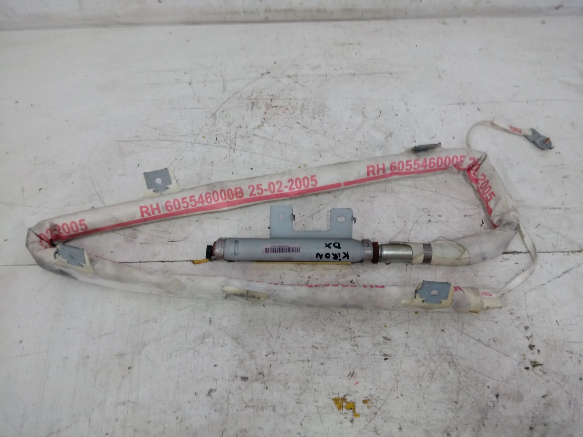 XX50MNSY2009 / C5443432 AIRBAG A TENDINA LATERALE PASSEGGERO SSANGYONG Kyron 1Â° Serie 2000 Diesel (2006)