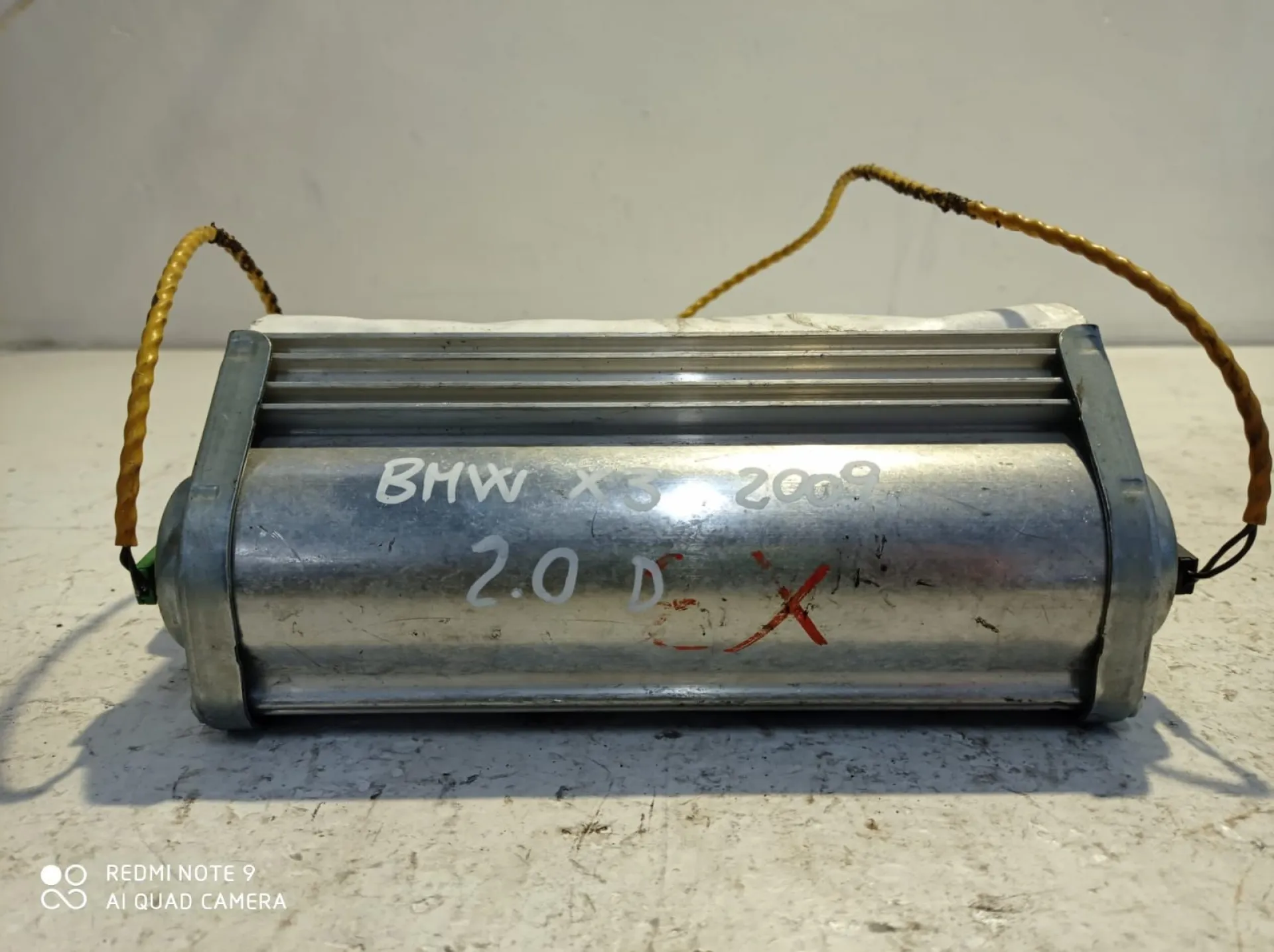 AIRBAG PASSEGGERO con codice 39705604107G da BMW X3 1Â° Serie 2000 Diesel (2009)