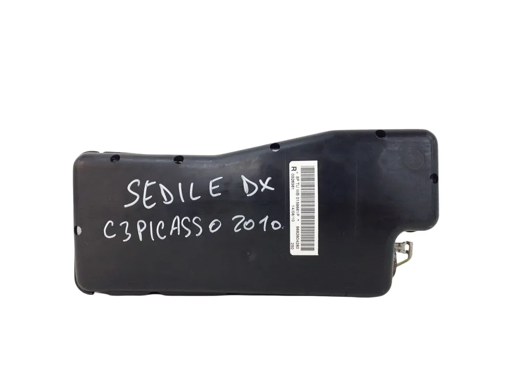 AIRBAG SEDILE DESTRO LATO PASSEGGERO con codice 9682604280 da CITROEN C3 Picasso (08>) 1600 Diesel 68 kW / 92 CV con codice motore 9HP/9HP (DV6DTED) (2010)