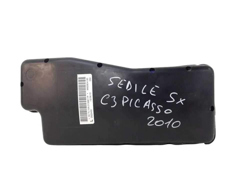 AIRBAG SEDILE SINISTRO LATO GUIDA con codice 9682604180 da CITROEN C3 Picasso (08>) 1600 Diesel 68 kW / 92 CV con codice motore 9HP/9HP (DV6DTED) (2010)