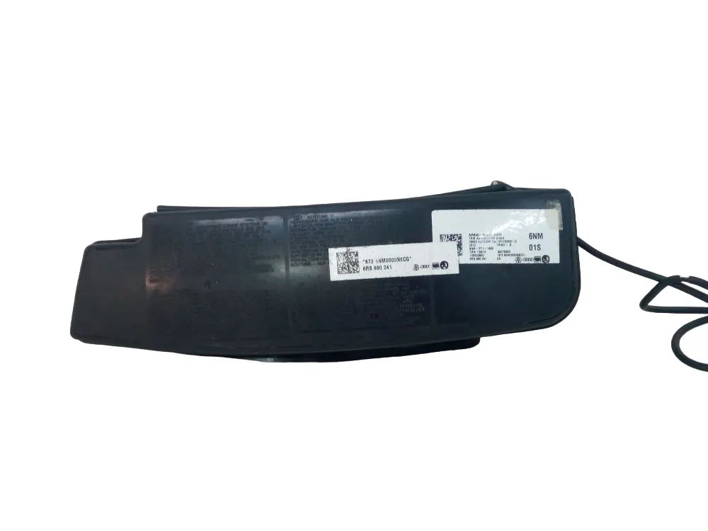 AIRBAG SEDILE SINISTRO LATO GUIDA con codice 6RS880241 da VOLKSWAGEN Polo 5Â° Serie 1200 Diesel 55 con codice motore CFW/CFW (2011)