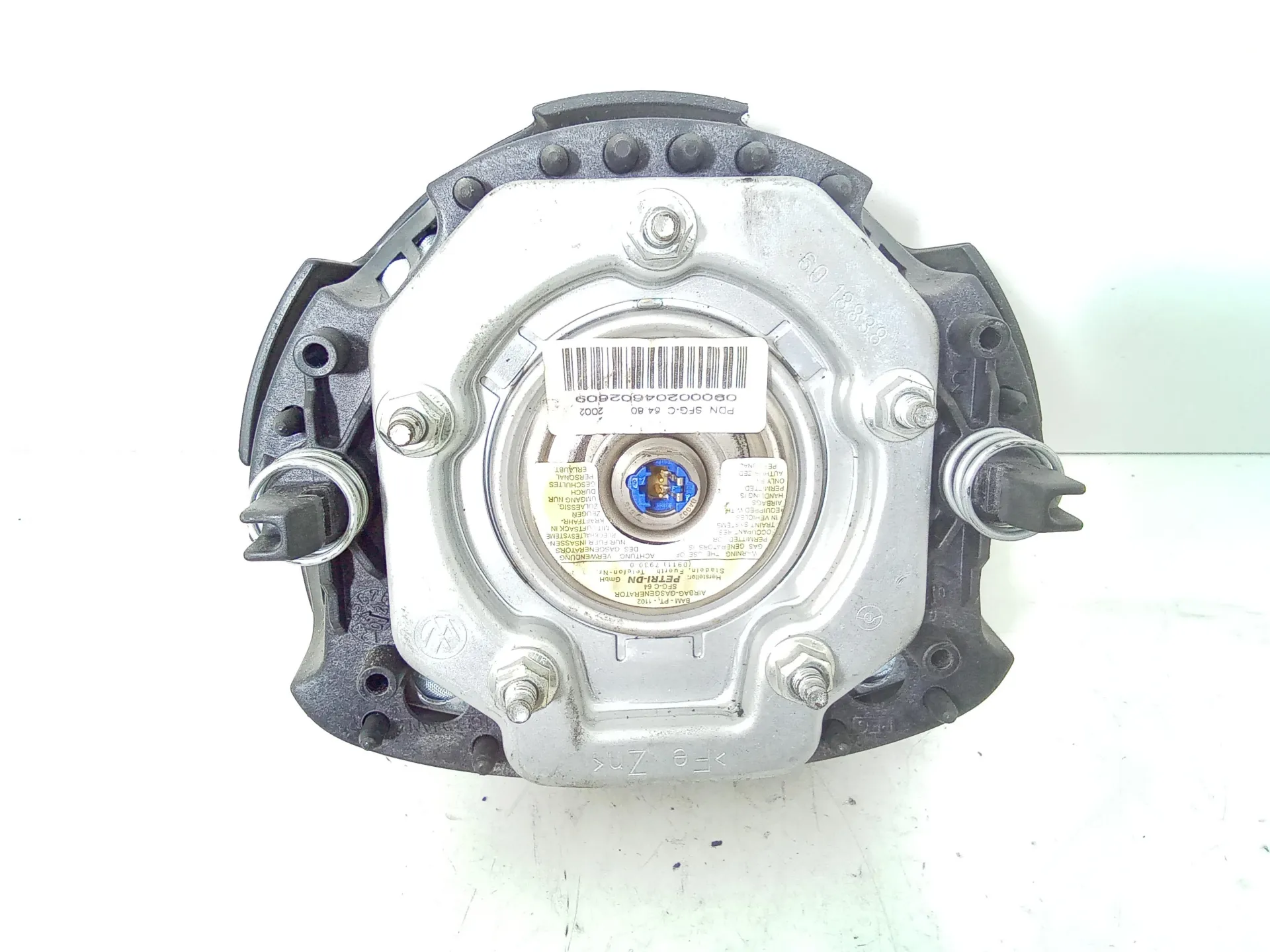 AIRBAG VOLANTE con codice 6q0880201j da VOLKSWAGEN Polo 4Â° Serie 1400 Diesel (2004)