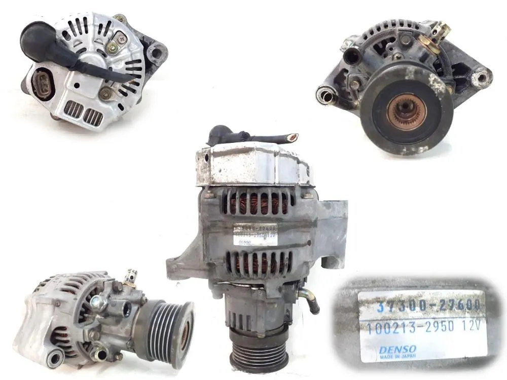 ALTERNATORE con codice 1002132950 da HYUNDAI Getz 1Â° Serie 1500 Diesel 60 con codice motore D3EA (2004)