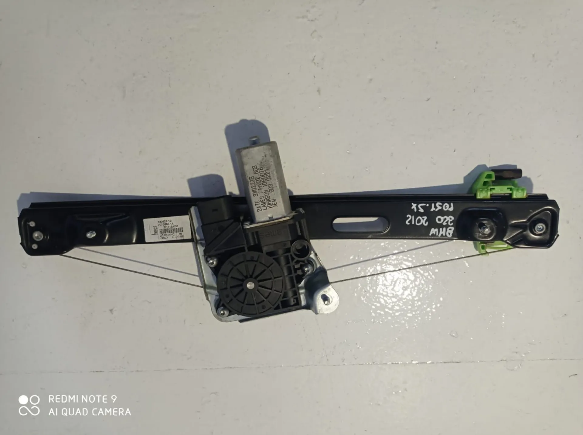 ALZACRISTALLO ELETTRICO POST. SX GUIDA con codice 13262410 da LANCIA Musa 2Â° Serie Diesel (2007)