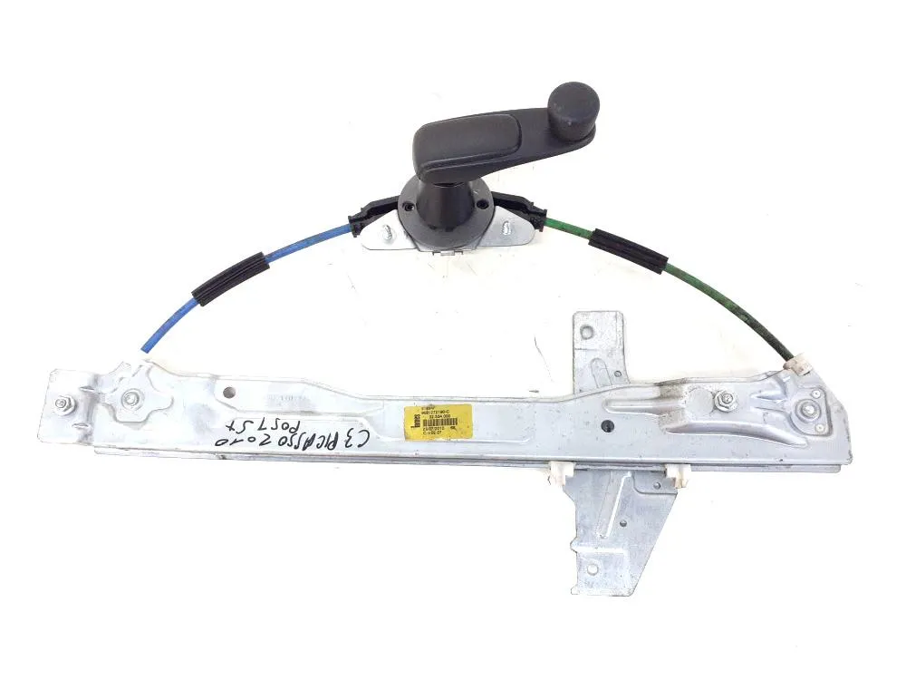 ALZAVETRO MANUALE POST SX GUIDA con codice 9223F1 da CITROEN C3 Picasso (08>) con codice motore 9HP (2010)