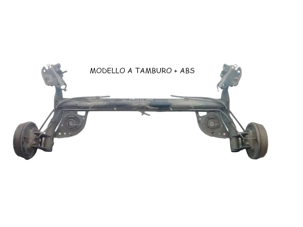 ASSALE POSTERIORE con codice 55501BC63B da PONTE POSTERIORE NISSAN Micra 4° Serie con codice motore K9K/K9K Diesel 1500 (03>05)