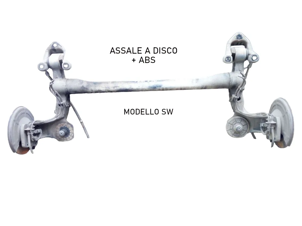 ASSALE POSTERIORE con codice 93179355 da PONTE POSTERIORE OPEL Astra H S. Wagon 2° Serie con codice motore Z17DTR/Z17DTR Diesel 1700 (07>)
