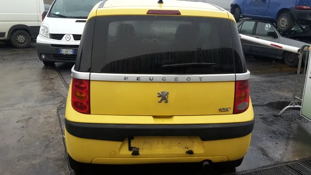 ASSALE POSTERIORE con codice Modello a tamburo con ABS da PEUGEOT 1007 1Â° Serie 1400 Diesel (2006)