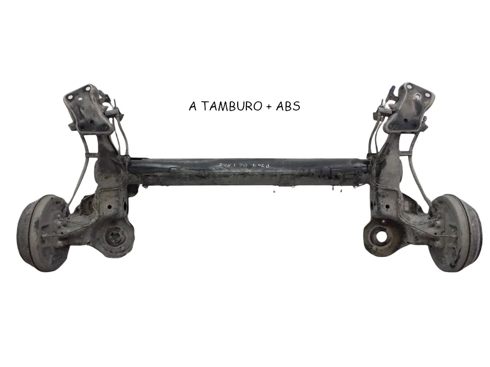 ASSALE POSTERIORE con codice 5148V2 da PONTE POSTERIORE PEUGEOT 207 1° Serie con codice motore 8HZ/8HZ Diesel 1400 (06>09)