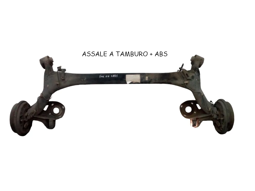 ASSALE POSTERIORE con codice 6Q0500051AT da PONTE POSTERIORE VOLKSWAGEN Fox 1° Serie con codice motore BNM/BNM Diesel 1400 (05>11)