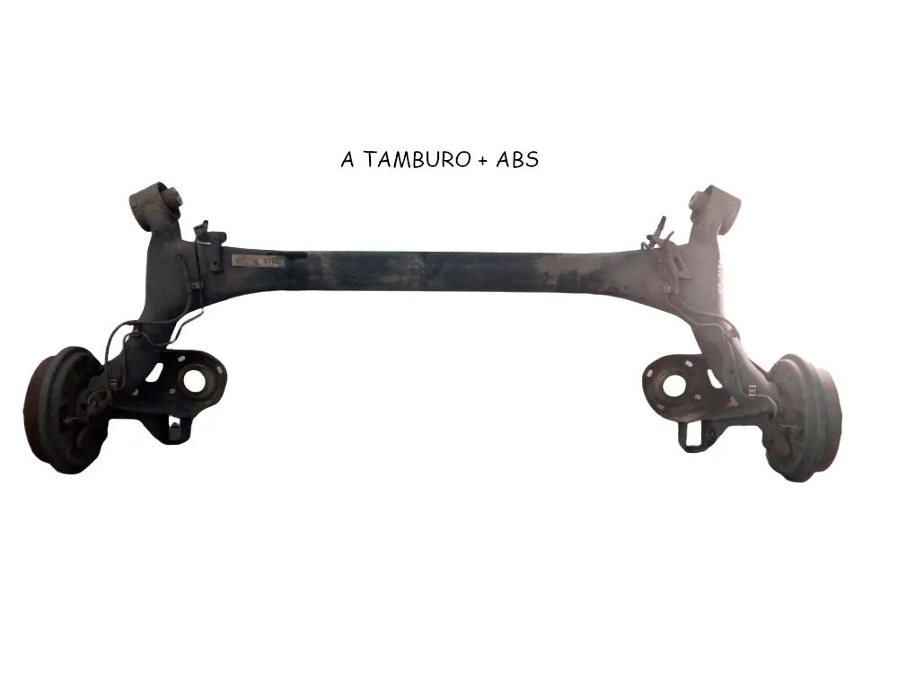 ASSALE POSTERIORE con codice 6Q0500051AT da PONTE POSTERIORE VOLKSWAGEN Polo 4° Serie con codice motore BME/BME Benzina 1200 (01>09)