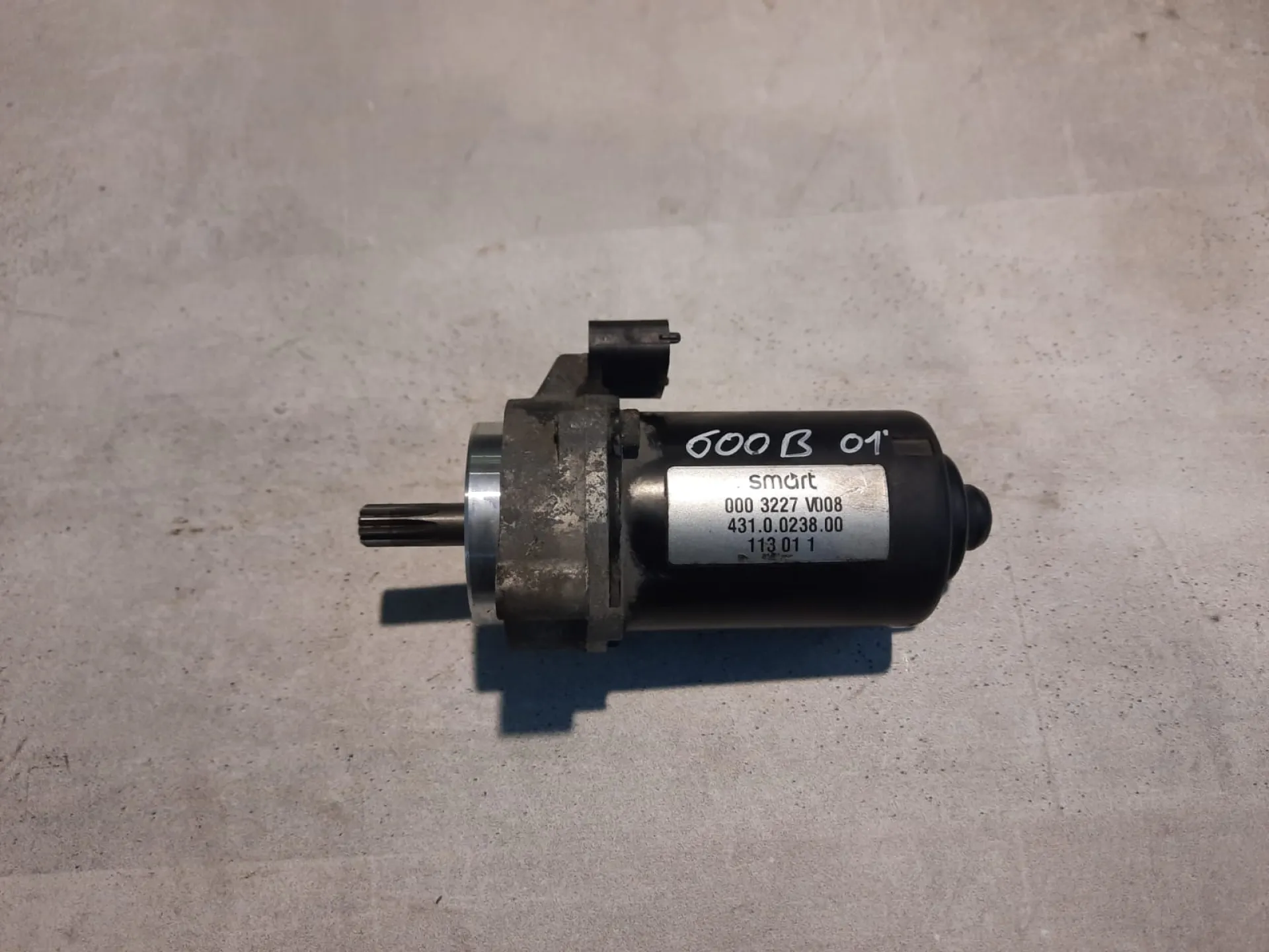 Attuatore cambio Smart ForTwo 0.6 B del 2001 CODICE RICAMBIO : 0003227V008