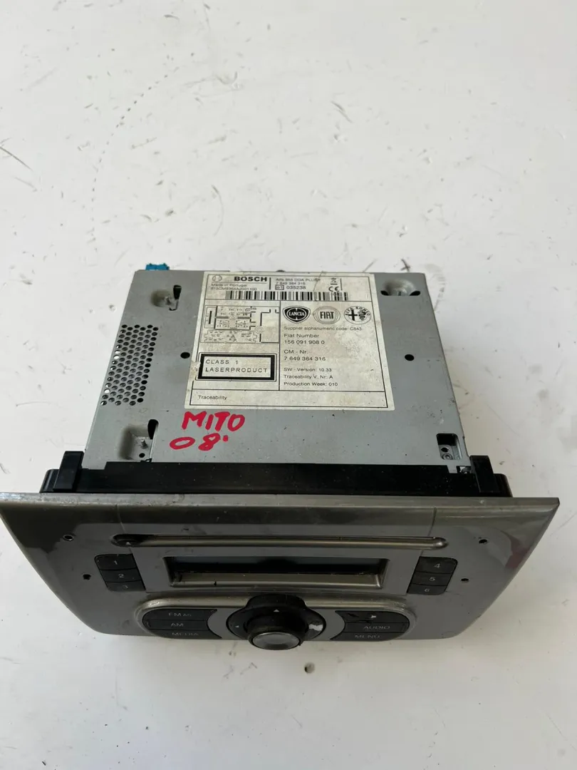 Autoradio Alfa Romeo Mito 1.6 D del 2006 CODICE RICAMBIO : 1560919080