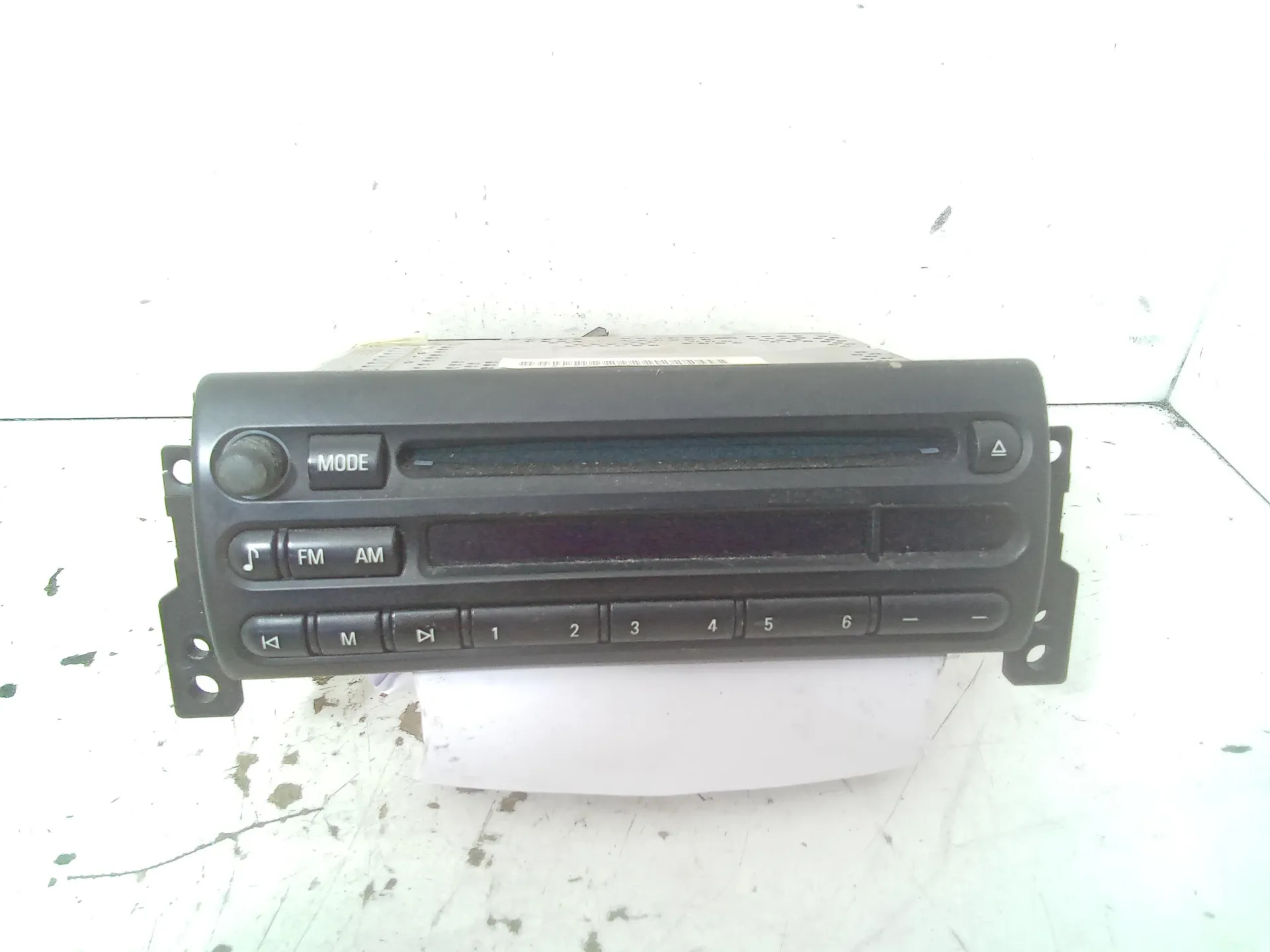 AUTORADIO con codice Cd53r50 da MINI Cooper 1Â° Serie 1400 Diesel 55 (2004)