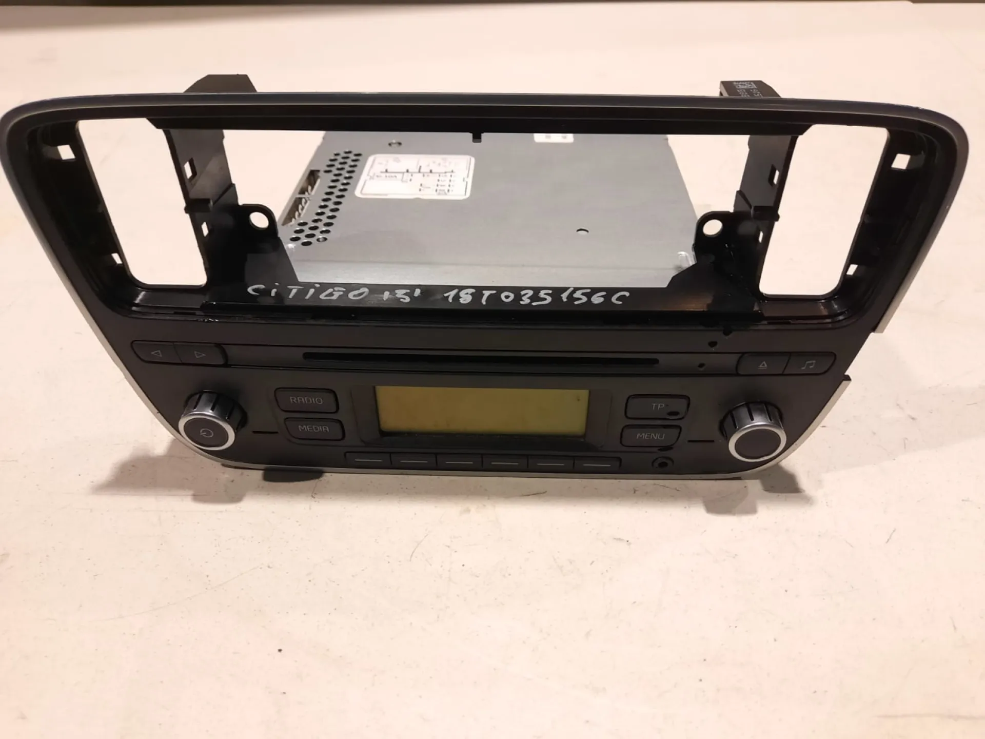 Autoradio Skoda Citigo del 2015 1.0 Benzina CODICE RICAMBIO : 1ST035156C