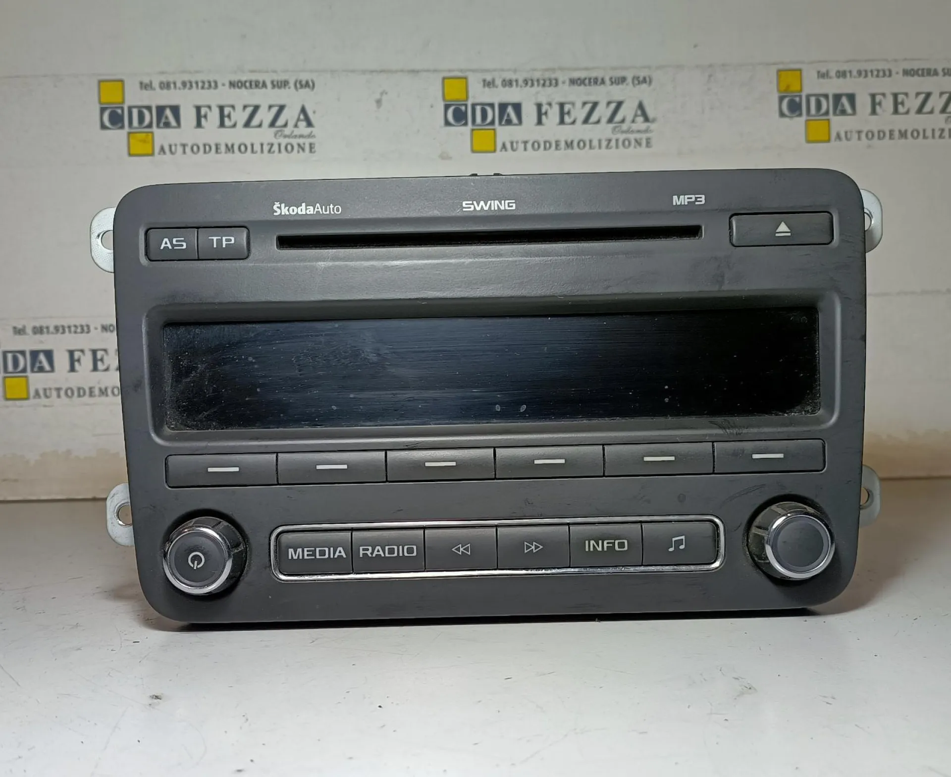 AUTORADIO con codice 5J0035161C da SKODA Fabia Berlina 2° Serie (07>14)