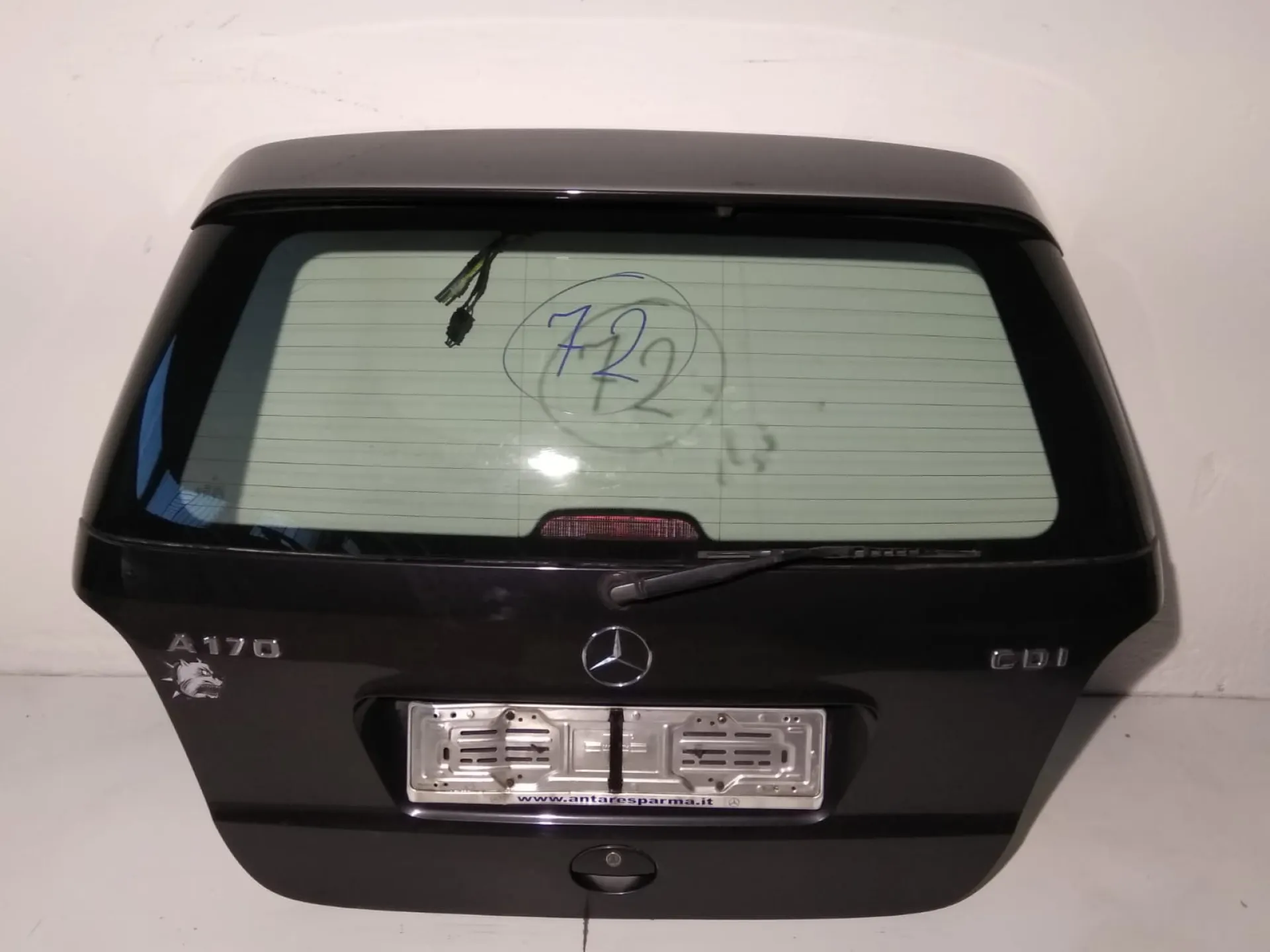 Baule posteriore Mercedes classe A del 2002