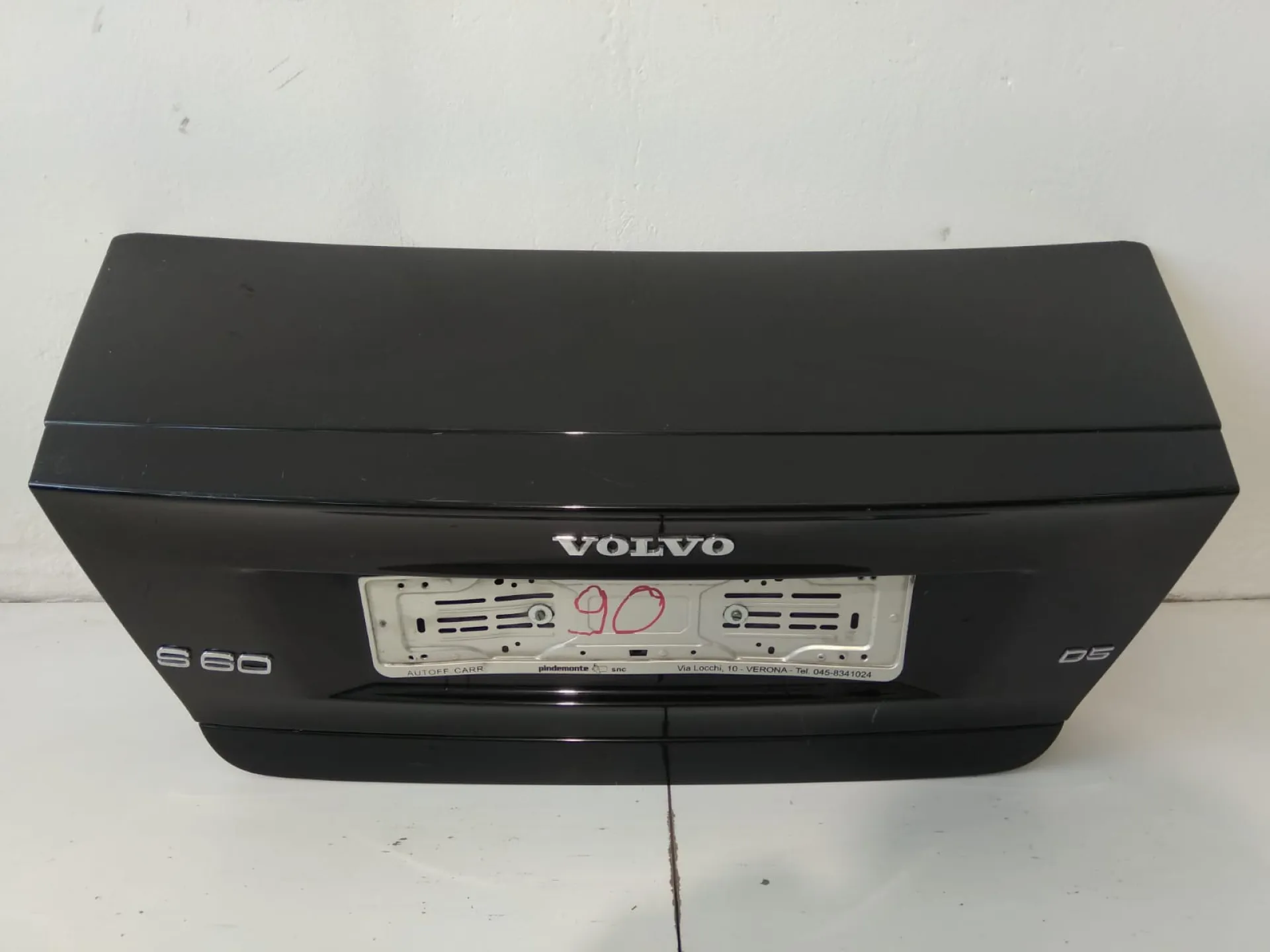 Baule posteriore Volvo S60 del 2002