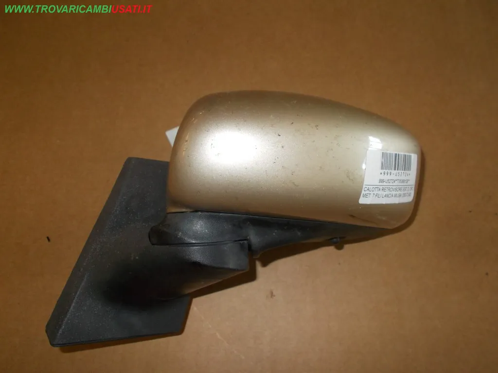 Calotta Specchio Retrovisore Fiat Musa Destra - Per Modelli Dal 2007, Verniciabile, Lato Passeggero