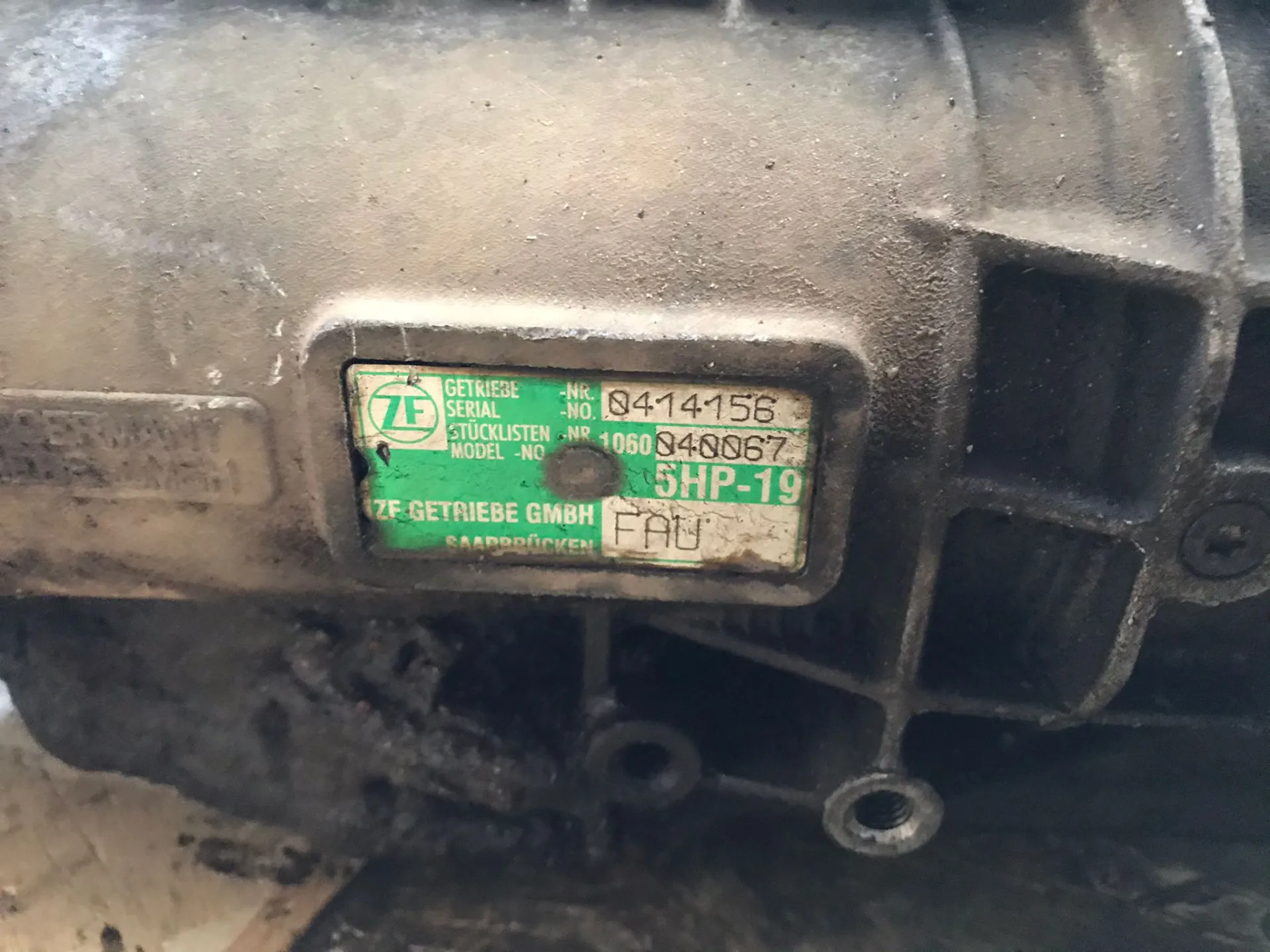 Cambio automatico Audi A6 4x4 del 2004 2.5 Diesel cod: FAU CODICE RICAMBIO : FAU