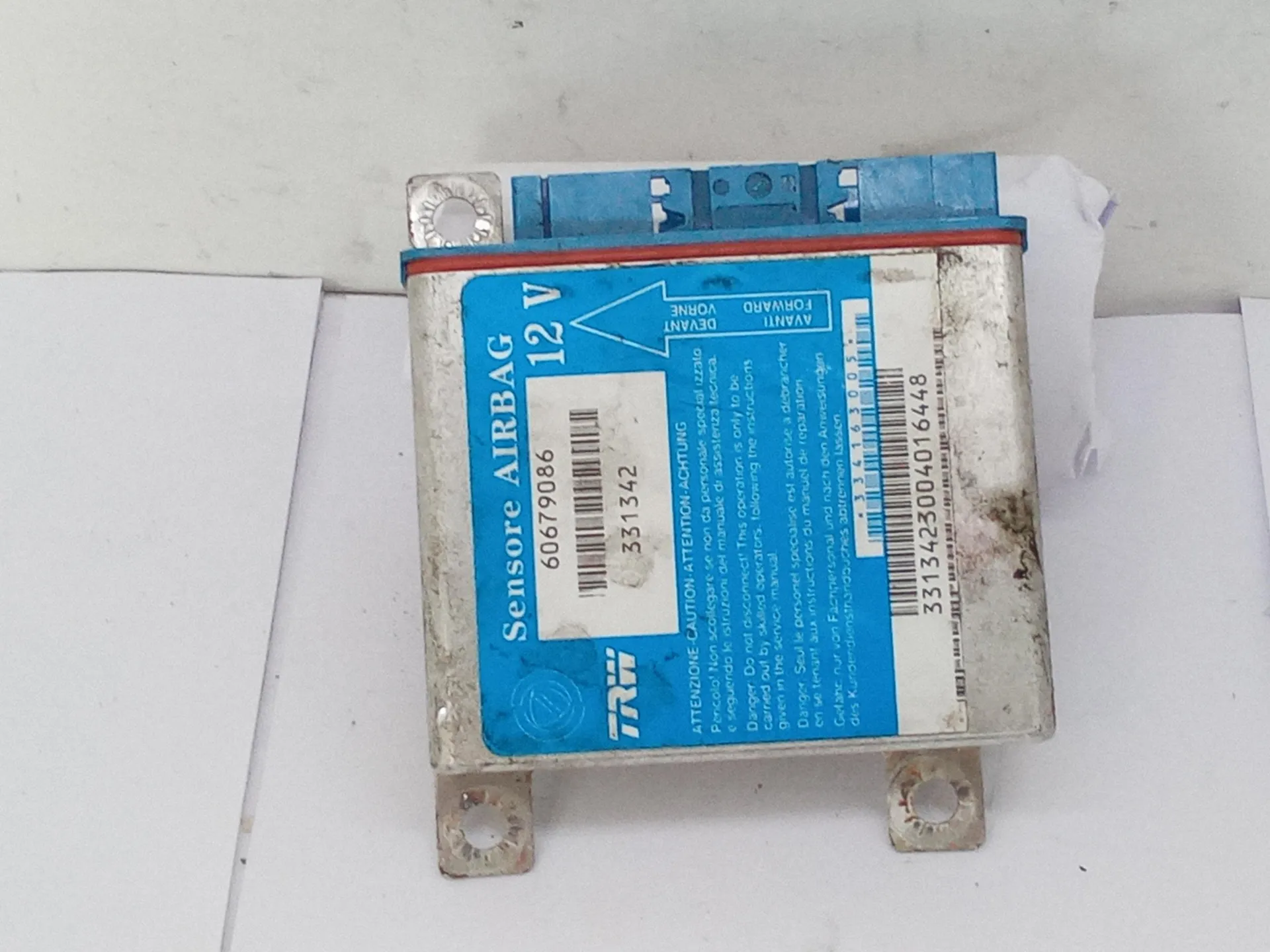 CENTRALINA AIRBAG con codice 60679086 da ALFA ROMEO 166 Serie (936_) (03>06) 2400 Diesel (2004)
