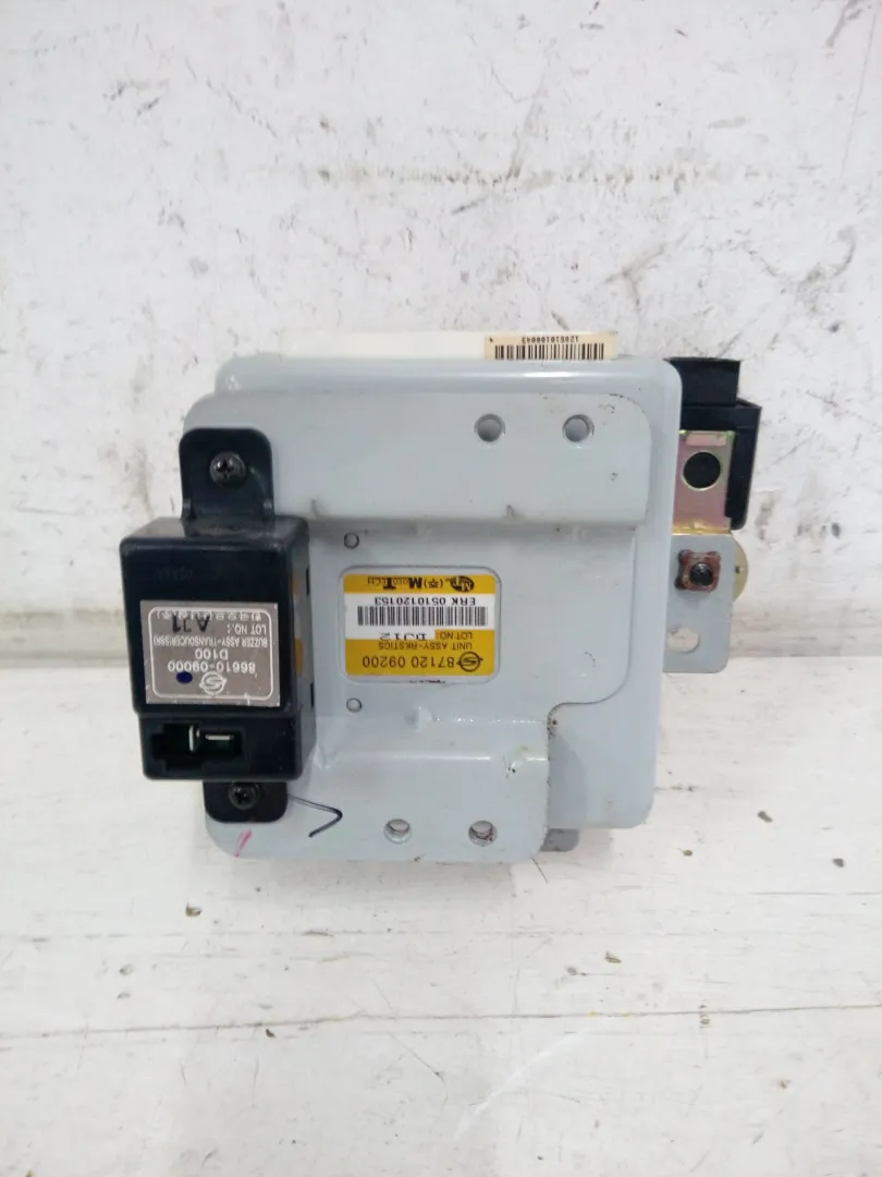 8712009200 / ERK 0510120153 / 8661009000 CENTRALINA ALLARME SSANGYONG Kyron 1Â° Serie 2000 Diesel (2006)
