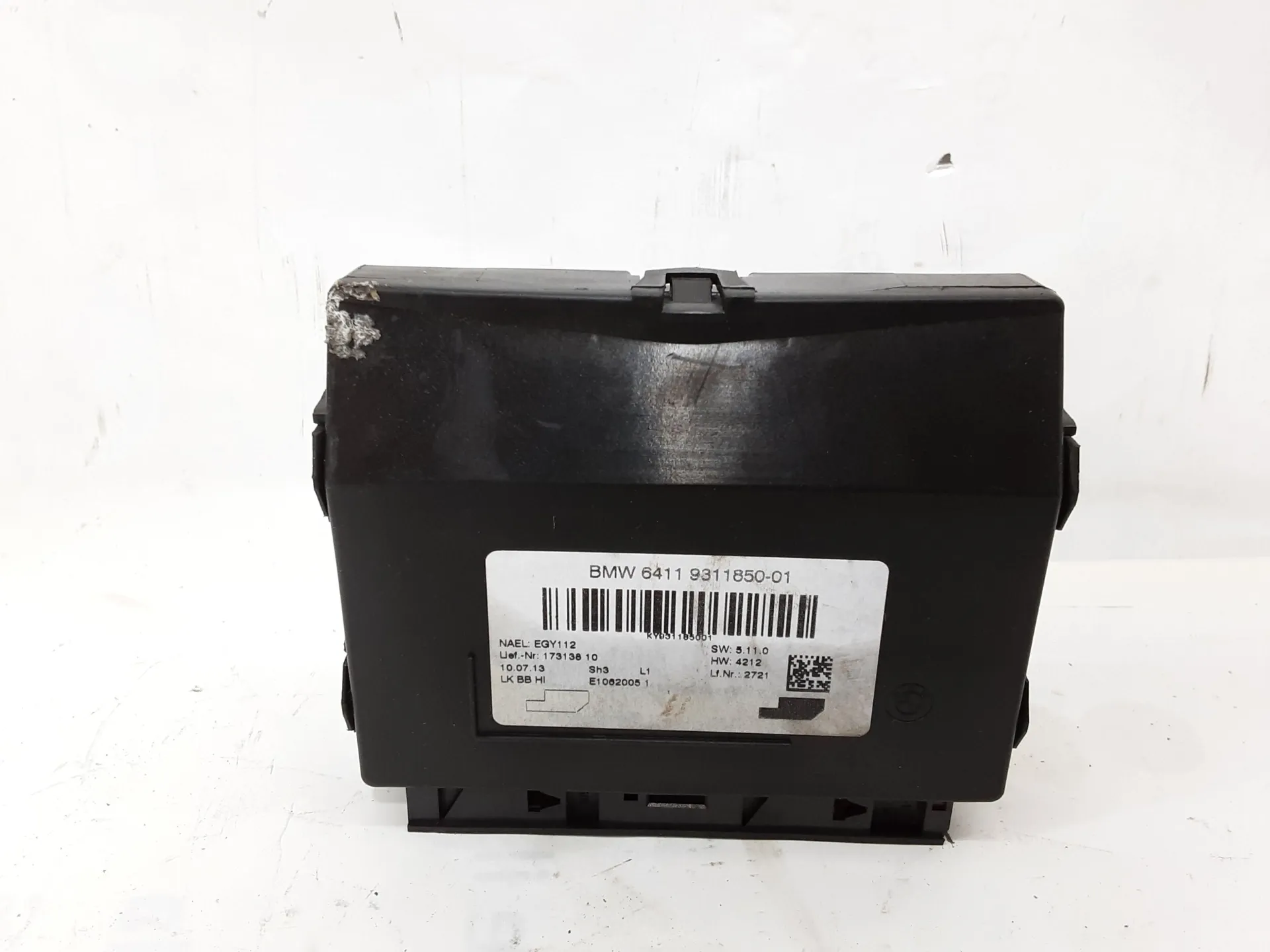 CENTRALINA ARIA CONDIZIONATA con codice 931185001 da BMW Serie 1 F20 (11>19) 2000 Diesel 135 kW / 184 CV con codice motore N47D20C/N47 D20 C (2013)