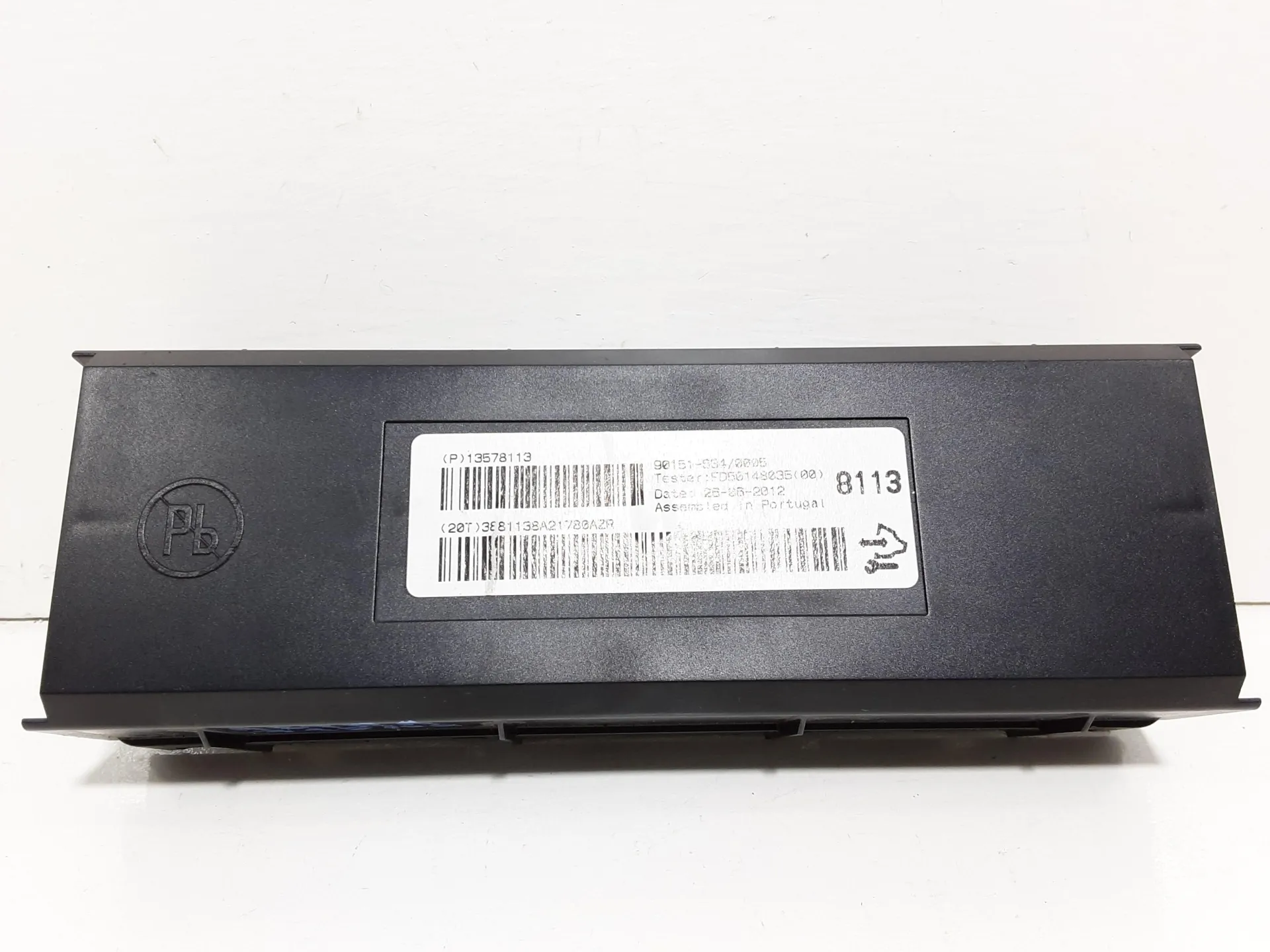 CENTRALINA ARIA CONDIZIONATA con codice 13578113 da OPEL Astra J Sports Tourer (10>15) 1700 Diesel 81 kW / 110 CV con codice motore A17DTR/A 17 DTC, A 17 DTE, A 17 DTJ (2012)