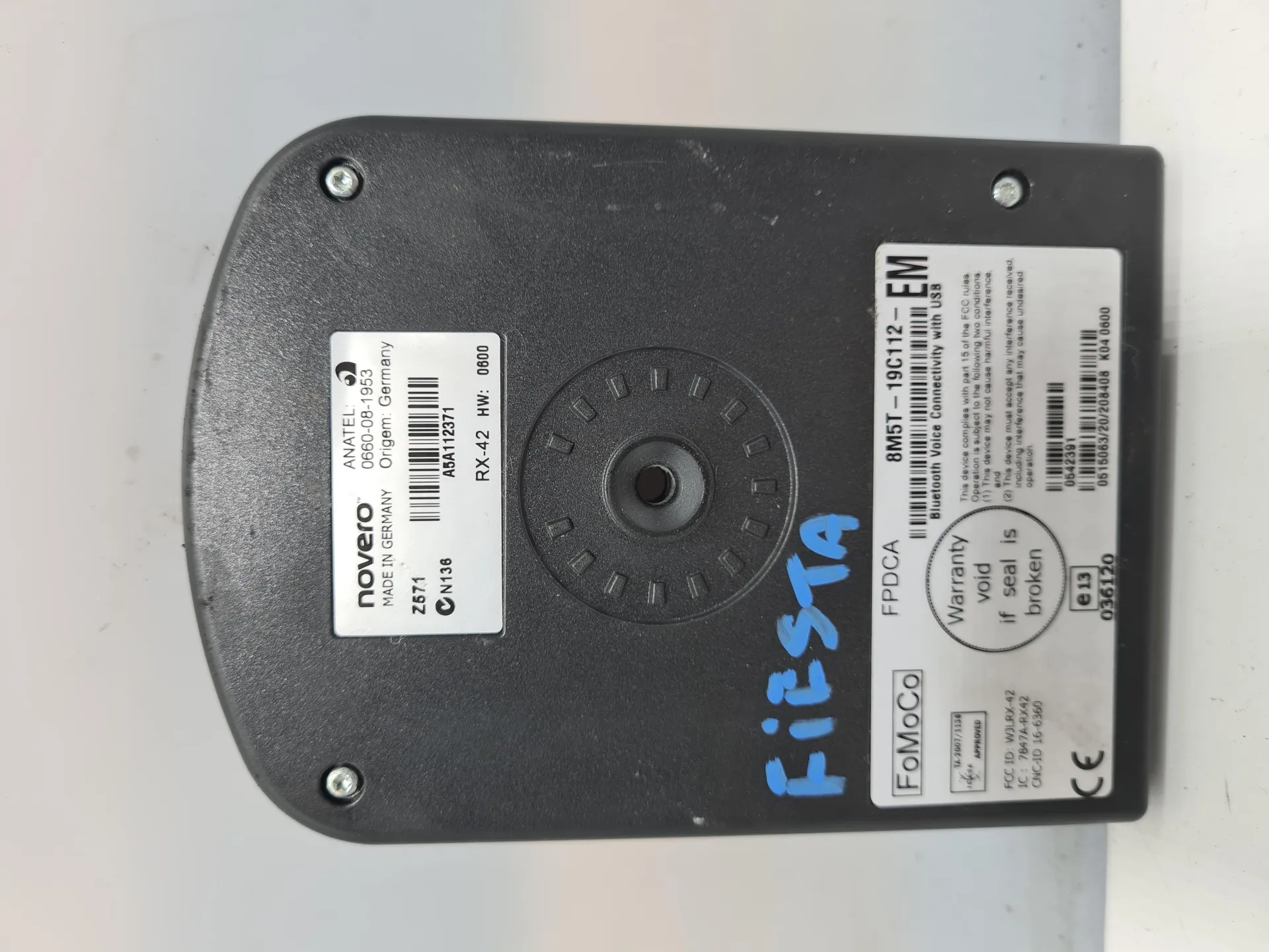 CENTRALINA BLUE & ME con codice 8M5T-19C112-EM da FORD Fiesta 6° Serie con codice motore SPJA Benzina (08>17)