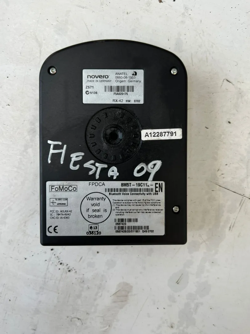 Centralina bluetooth Ford Fiesta 1.4 D del 2009 CODICE RICAMBIO : 8M5T19C112EN