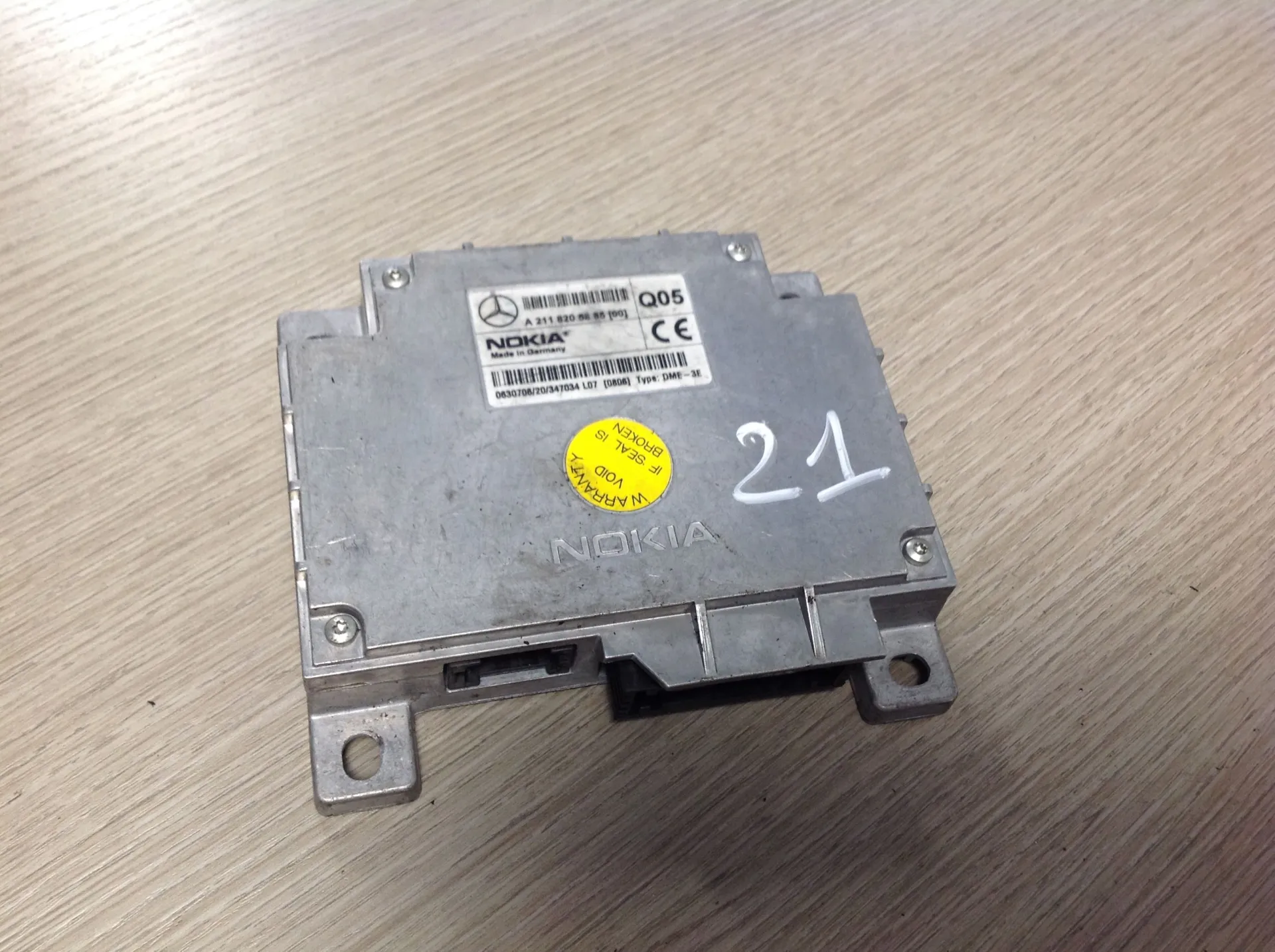 CENTRALINA BLUETOOTH TELEFONO con codice A2118205885 da MERCEDES Classe E Berlina W211 2Â° Serie Diesel
