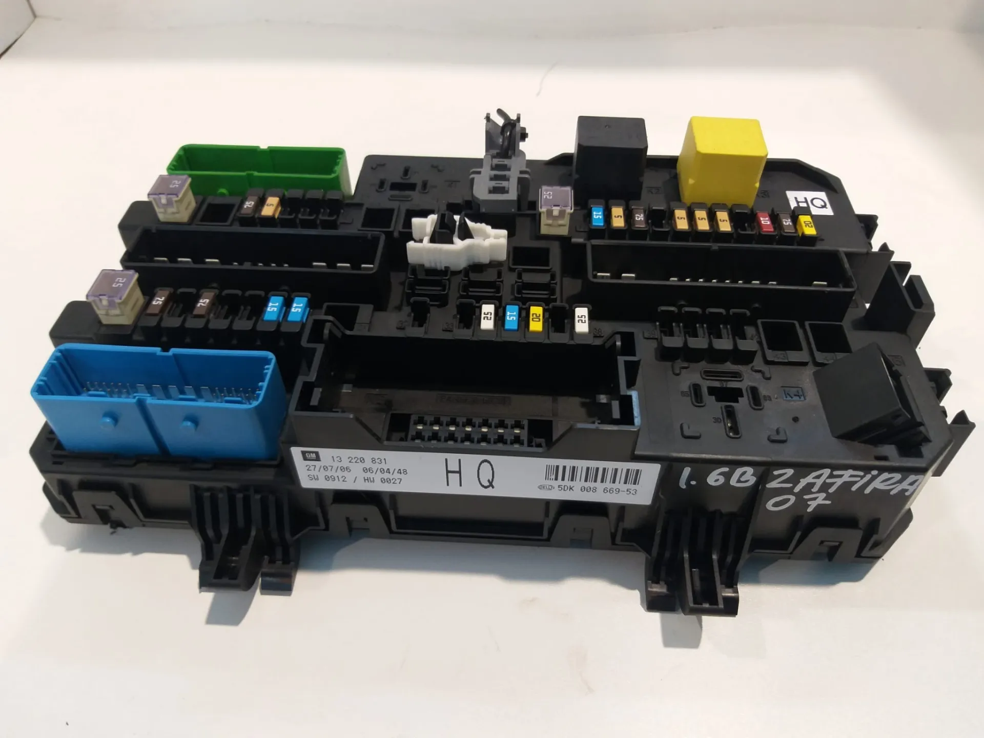 Centralina Body computer Opel Zafira B del 2007 1.6 Benzina / Metano CODICE RICAMBIO : 5DK00866953