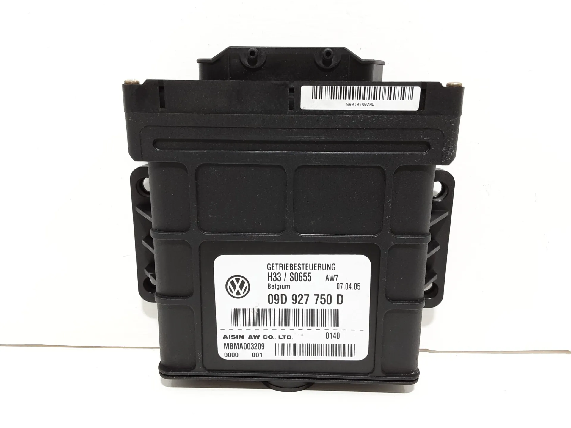 CENTRALINA CAMBIO AUTOMATICO con codice 09d927750d da VOLKSWAGEN Touareg Restyling 3000 Diesel 165 kW / 225 CV (2007)