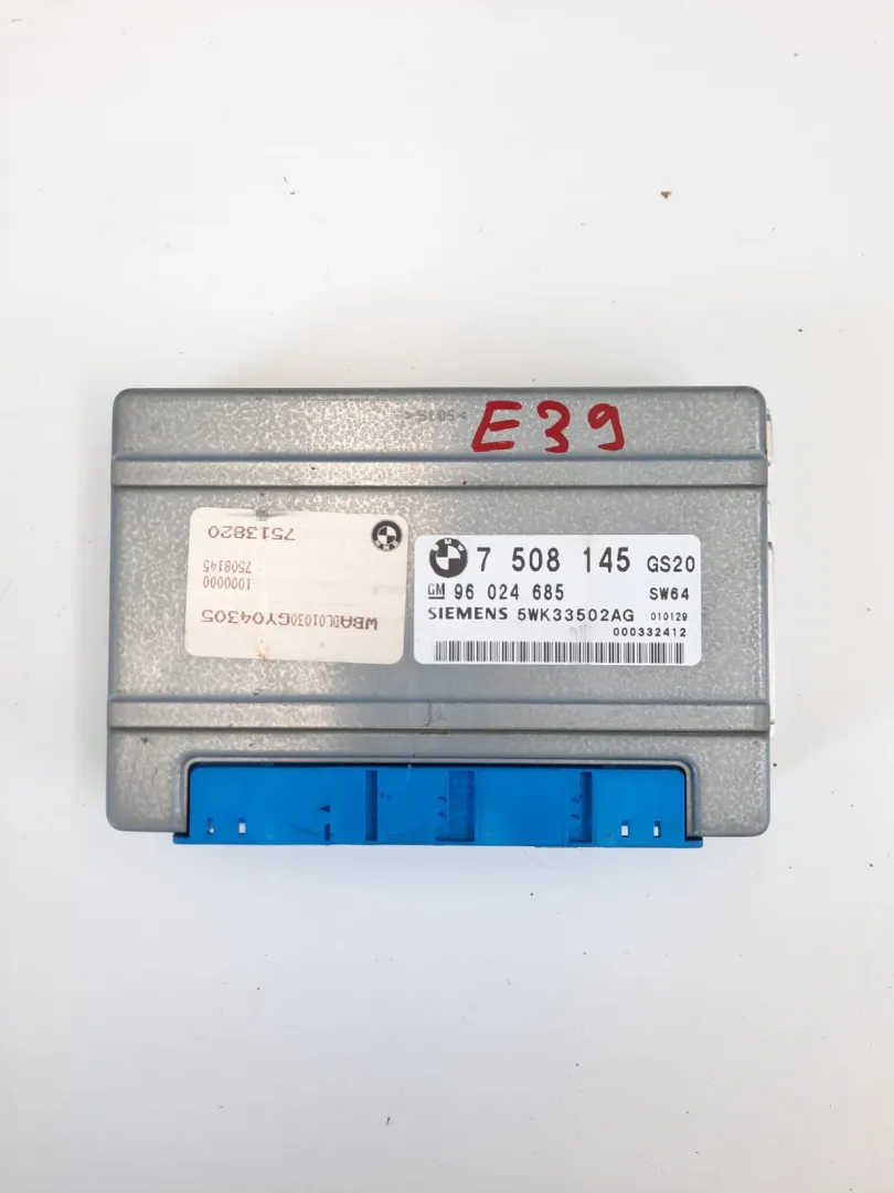 Centralina cambio automatico BMW Serie 5 2.5 D del 2001 CODICE RICAMBIO : 7508145