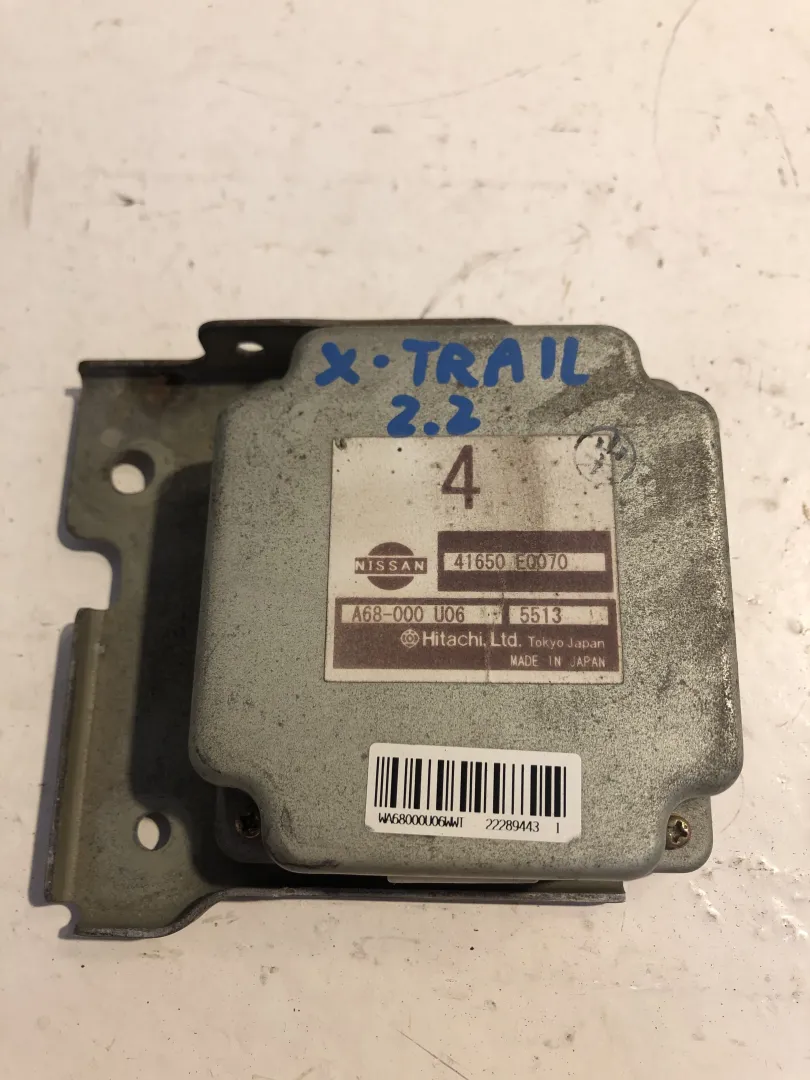 CENTRALINA CAMBIO con codice 41650EQ070 / A68000U06 / 22289443 da NISSAN X-Trail 1Â° Serie 2200 Diesel (2006)