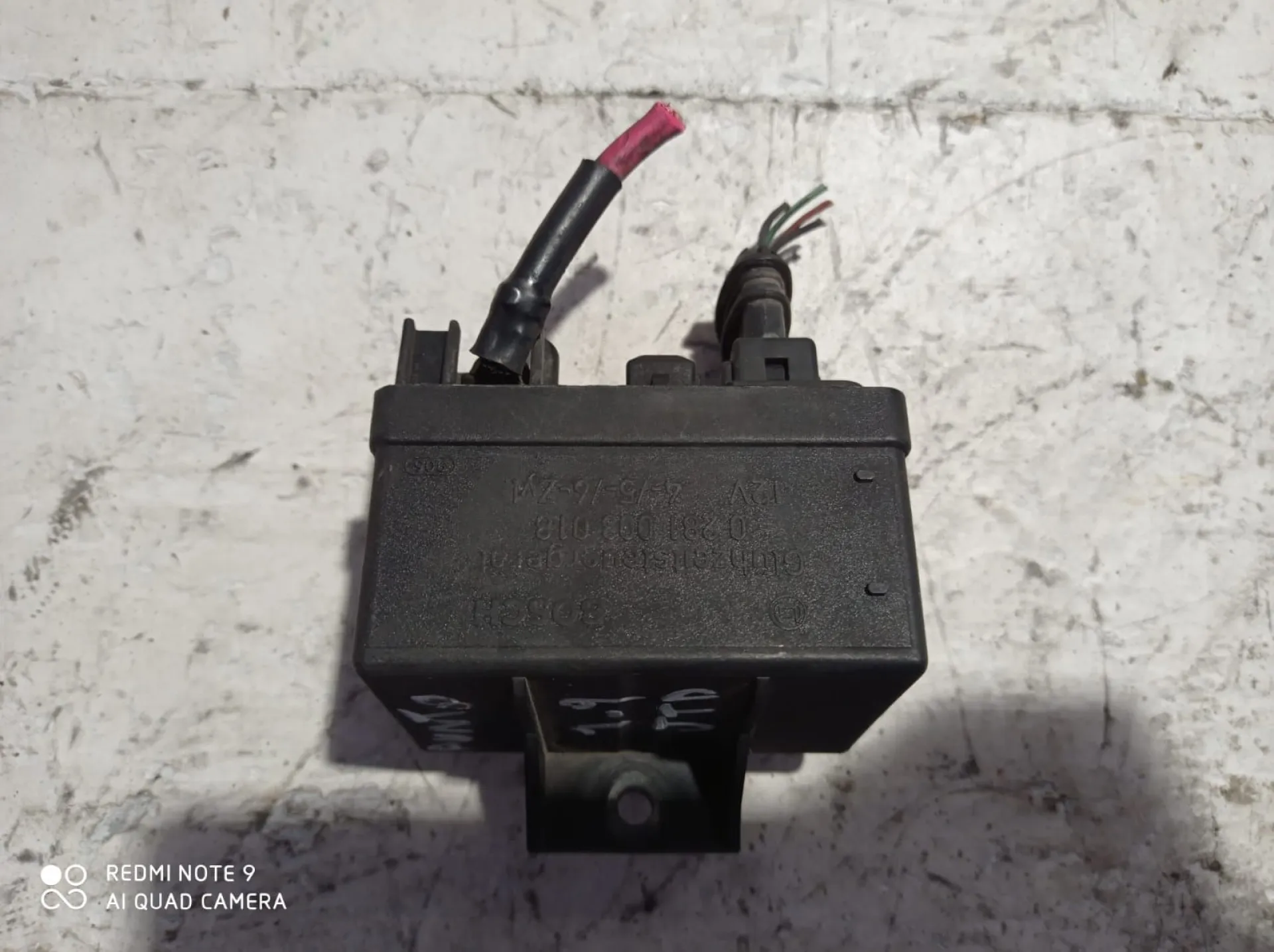 CENTRALINA CANDELETTE con codice 0281003018 da FIAT Punto Berlina 3P 2Â° Serie 1900 Diesel (2002)