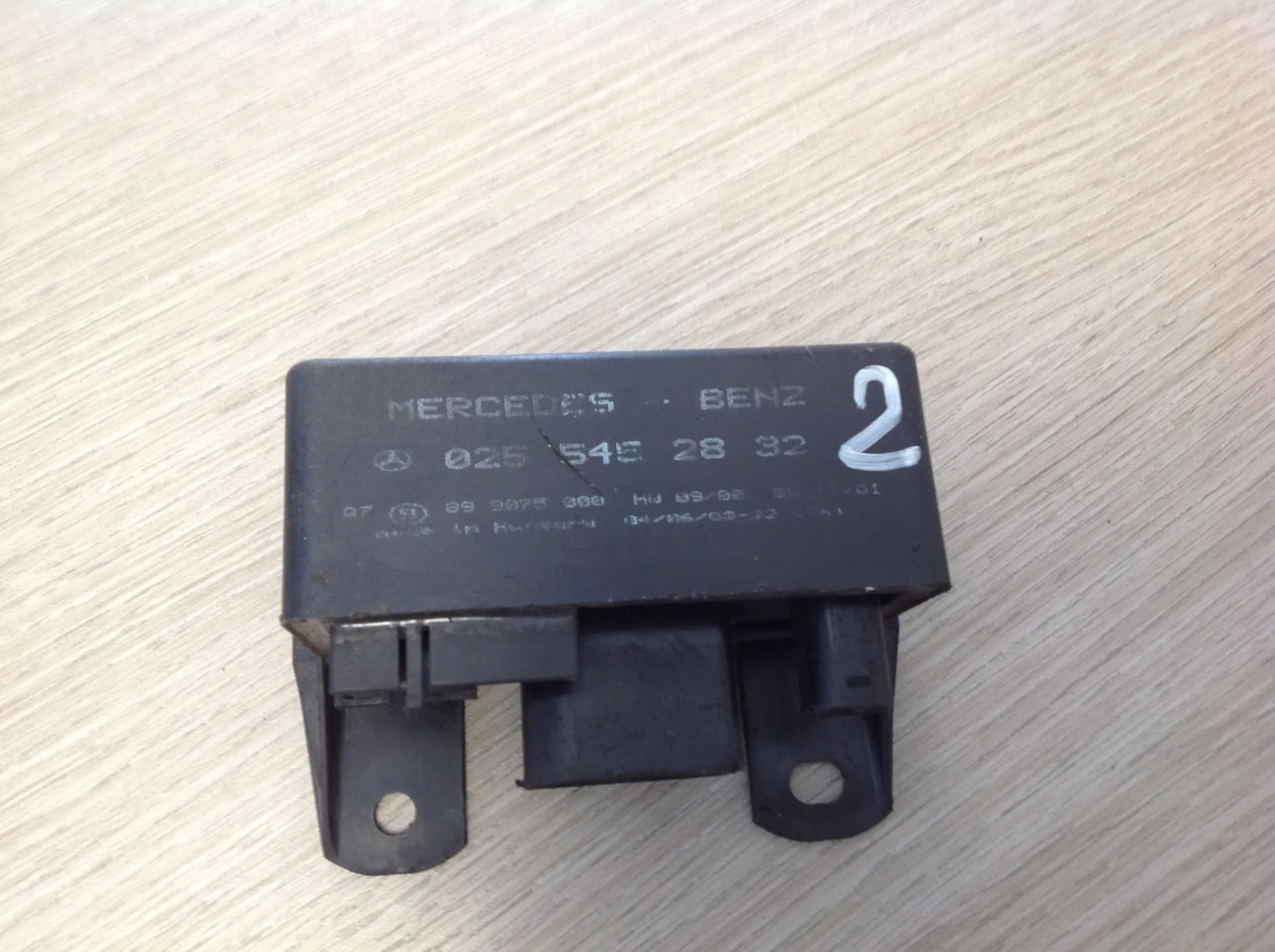 CENTRALINA CANDELETTE con codice 0255452832 da MERCEDES Classe A W168 1Â° Serie Diesel