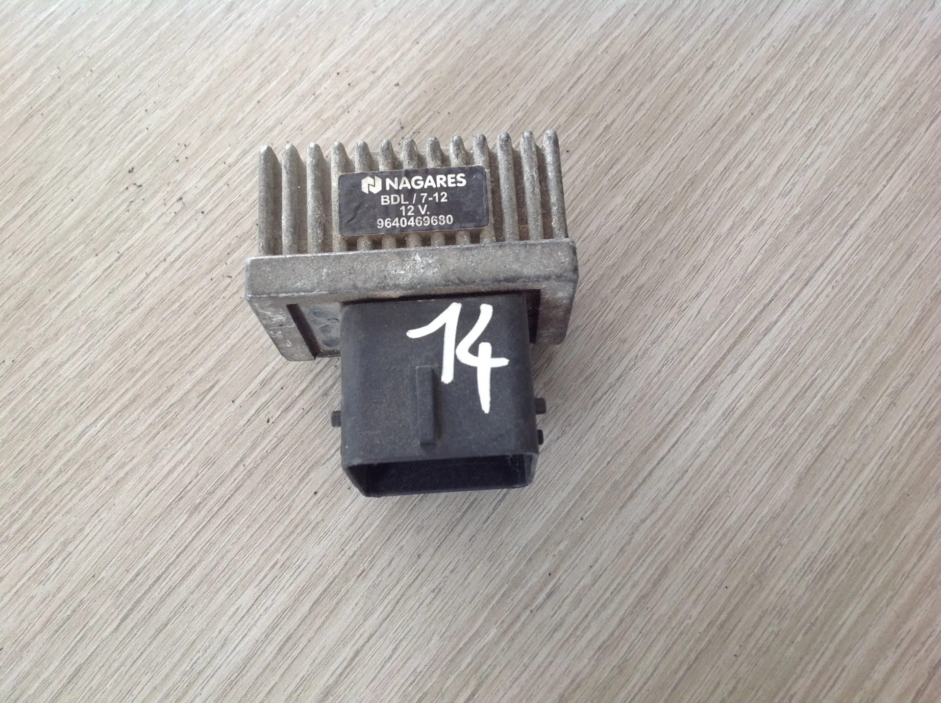 CENTRALINA CANDELETTE con codice 9640469680 da RENAULT Megane ll Serie (02>06) Diesel (2005)