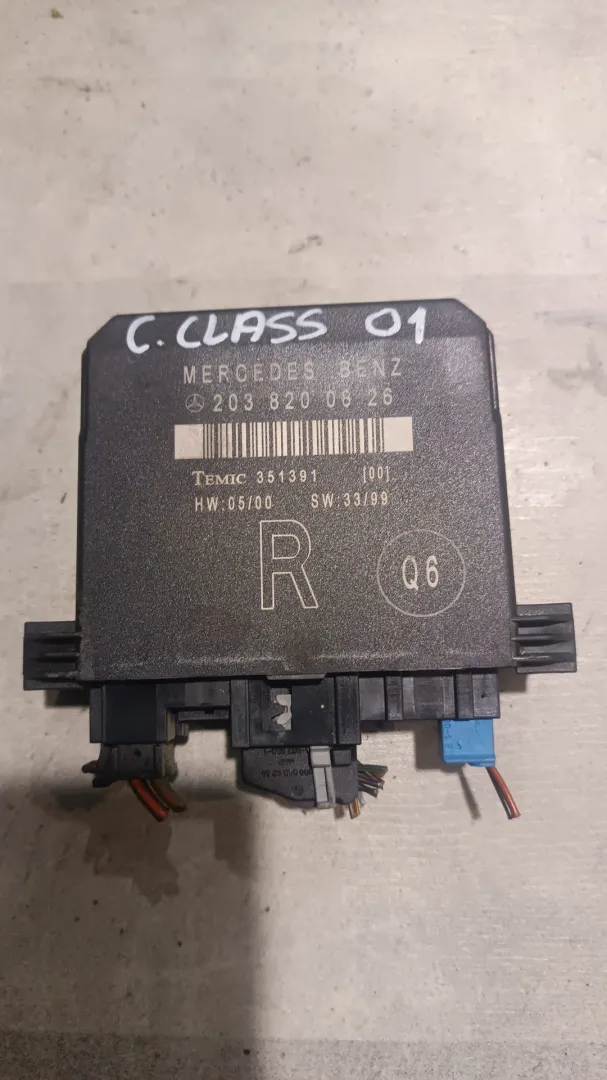 Centralina chiusure posteriore destra Mercedes Classe C 1.8 B del 2001 CODICE RICAMBIO : 2038200826