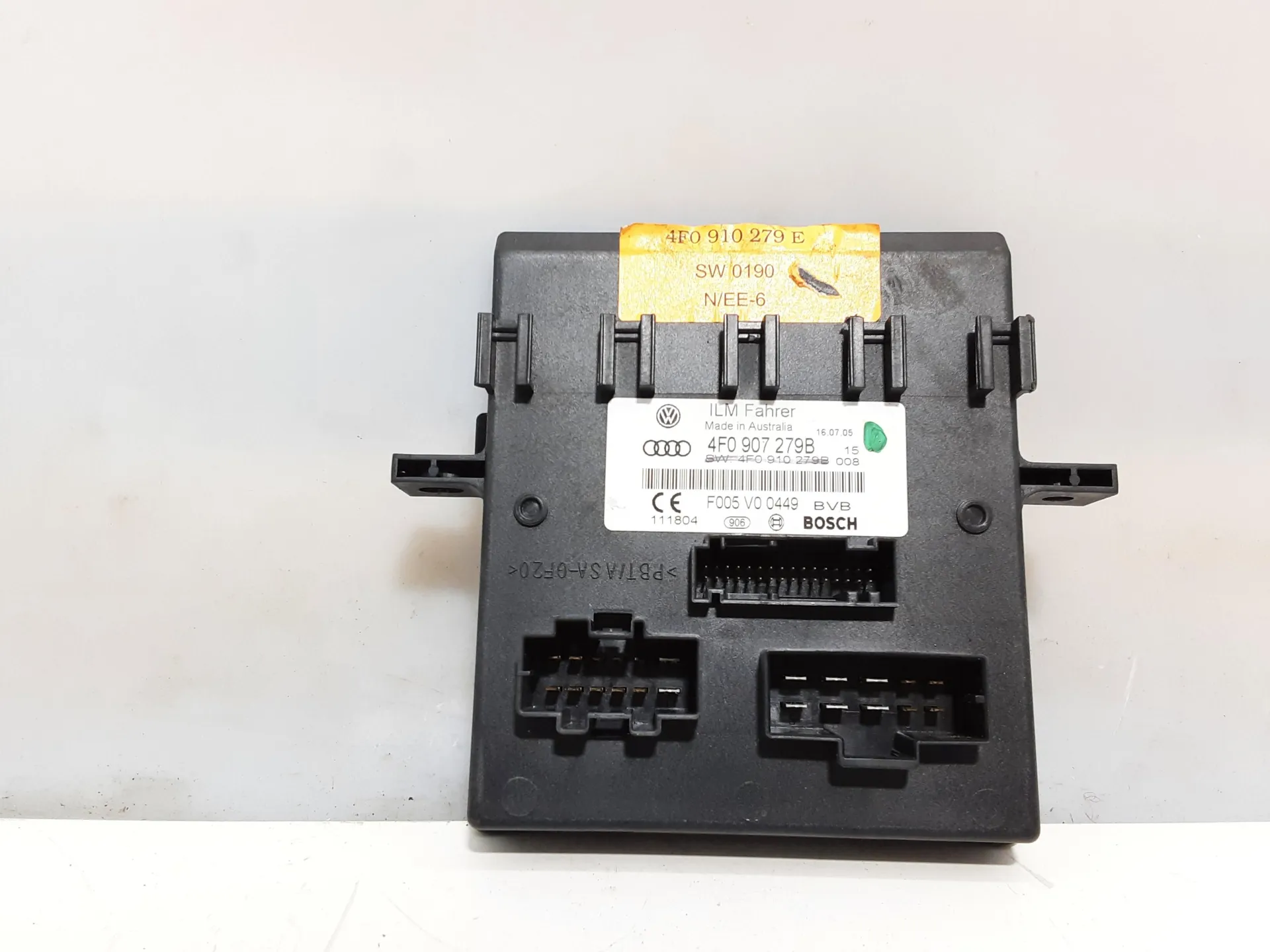 CENTRALINA COMFORT con codice 4f0907279B da AUDI A6 Berlina Serie C6 (4F2) (04>12) Benzina con codice motore BPP