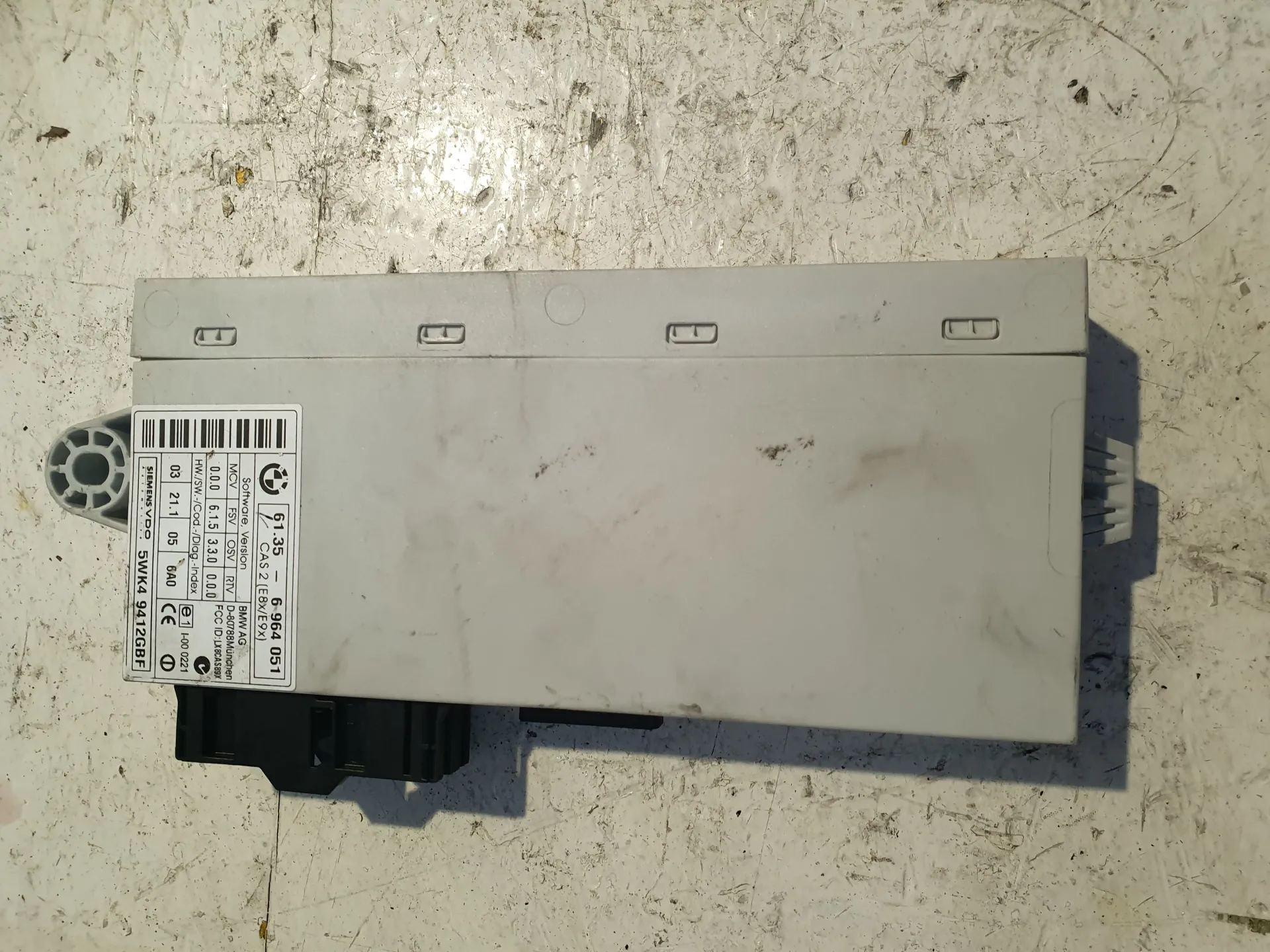 CENTRALINA COMFORT con codice 61356964051 / 5WK49412GBF da BMW Serie 1 Serie (E87) (04>07) 2000 Diesel (2005)