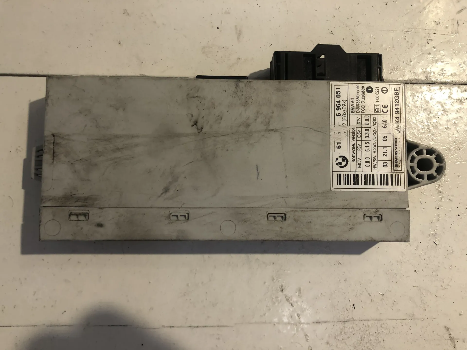 CENTRALINA COMFORT con codice 6964051 / 5WK49412GBF da BMW Serie 1 Serie (E87) (04>07) 2000 Diesel (2005)